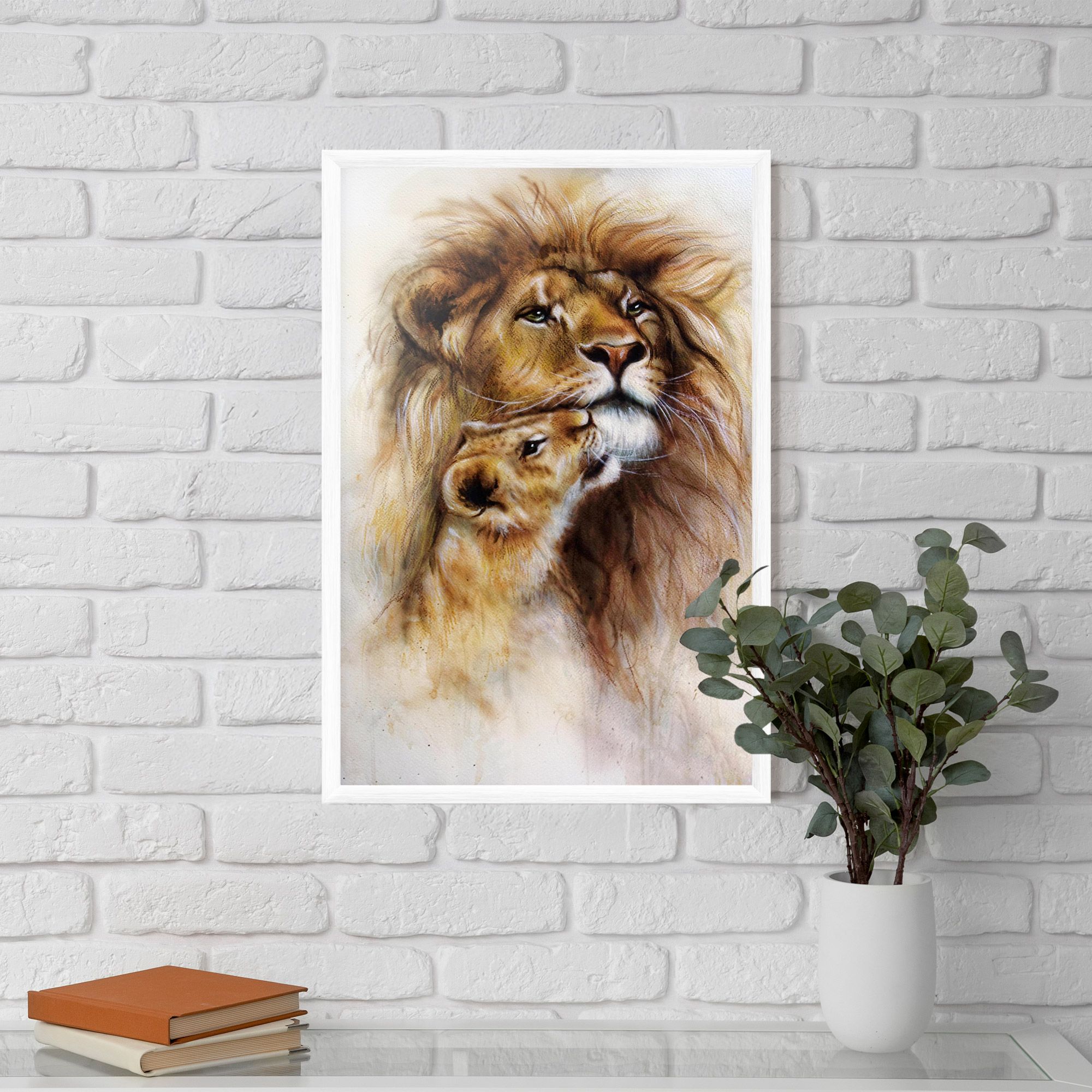 Lion Love mockup 5