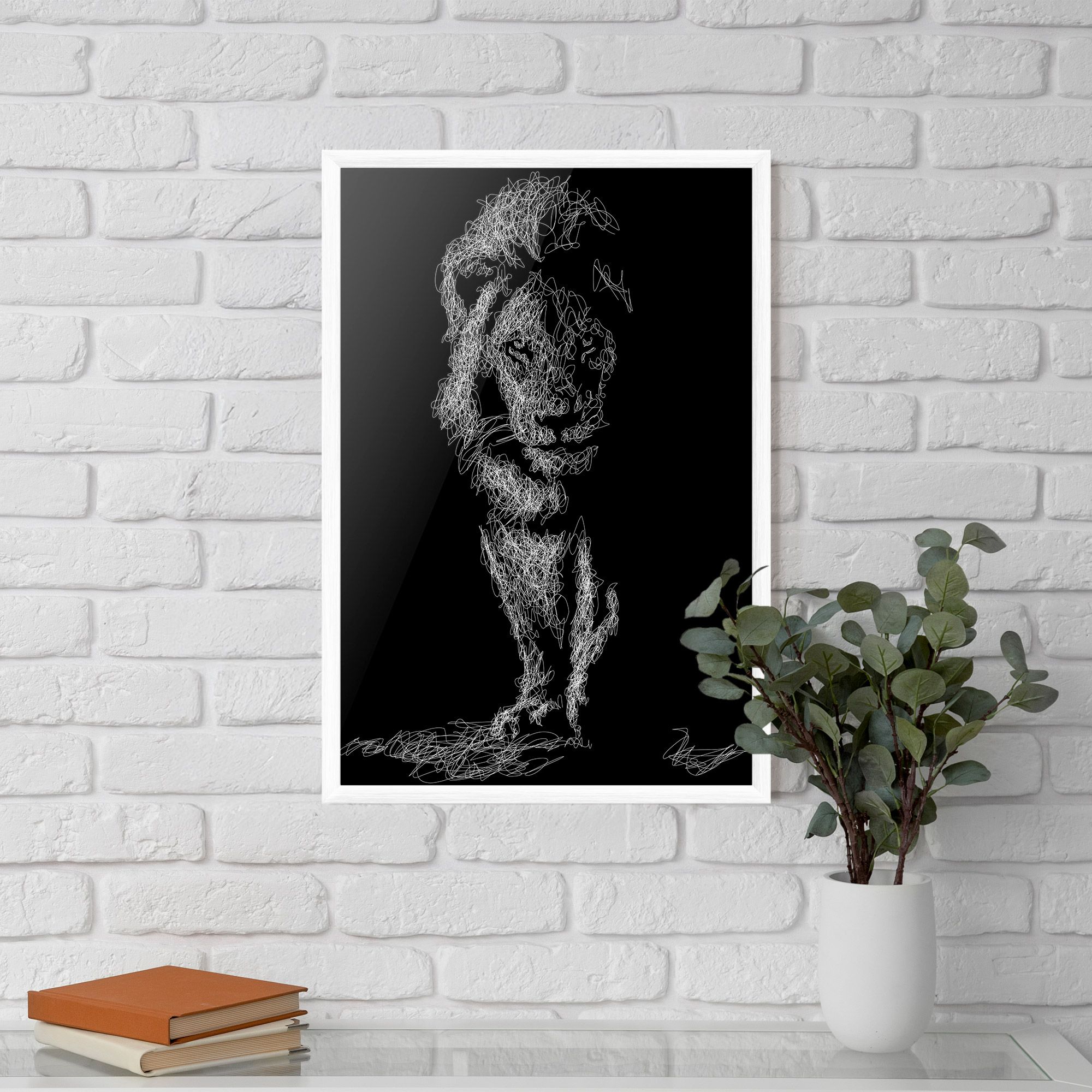 Lion Signature mockup 5