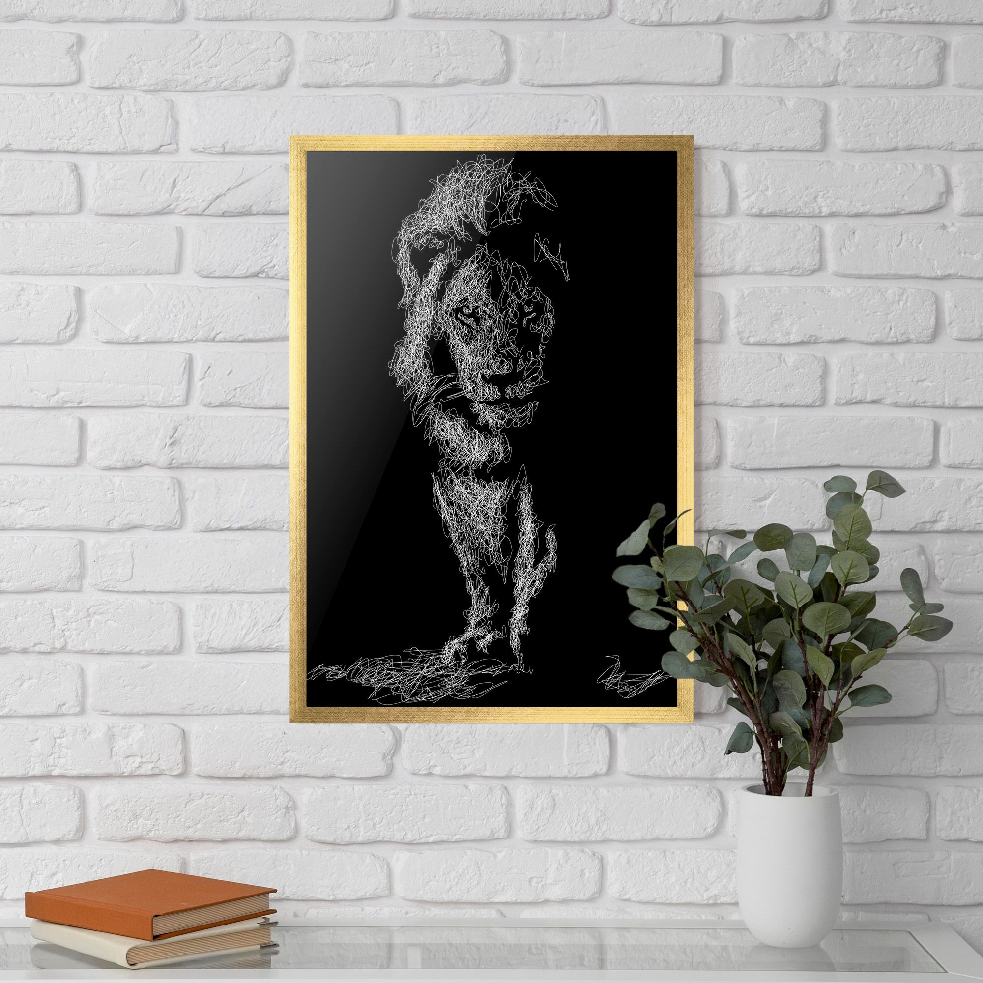 Lion Signature mockup 5
