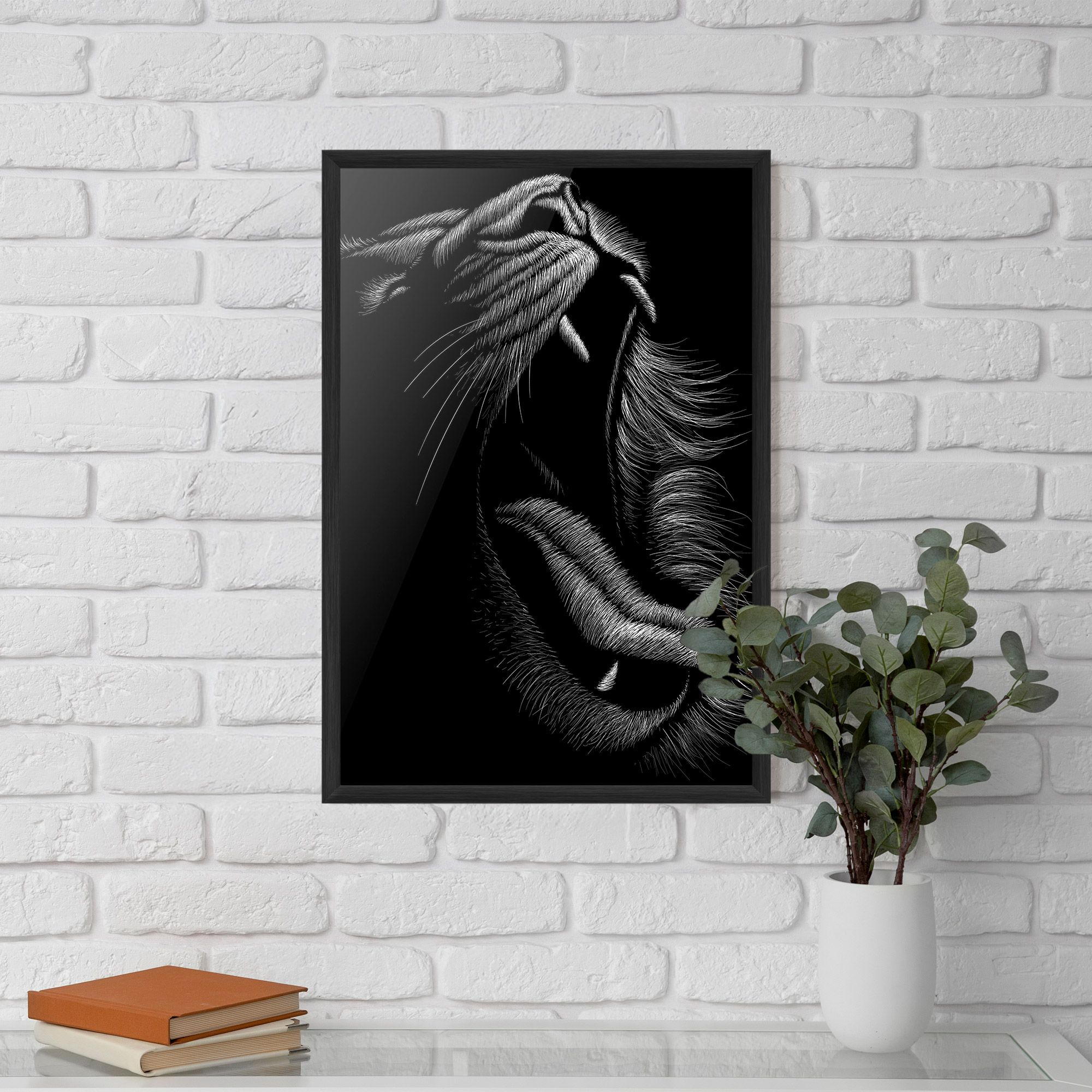 Lion Bite Line mockup 5