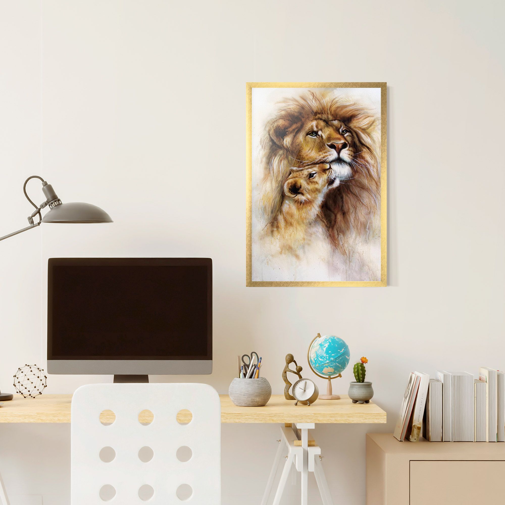 Lion Love mockup 6