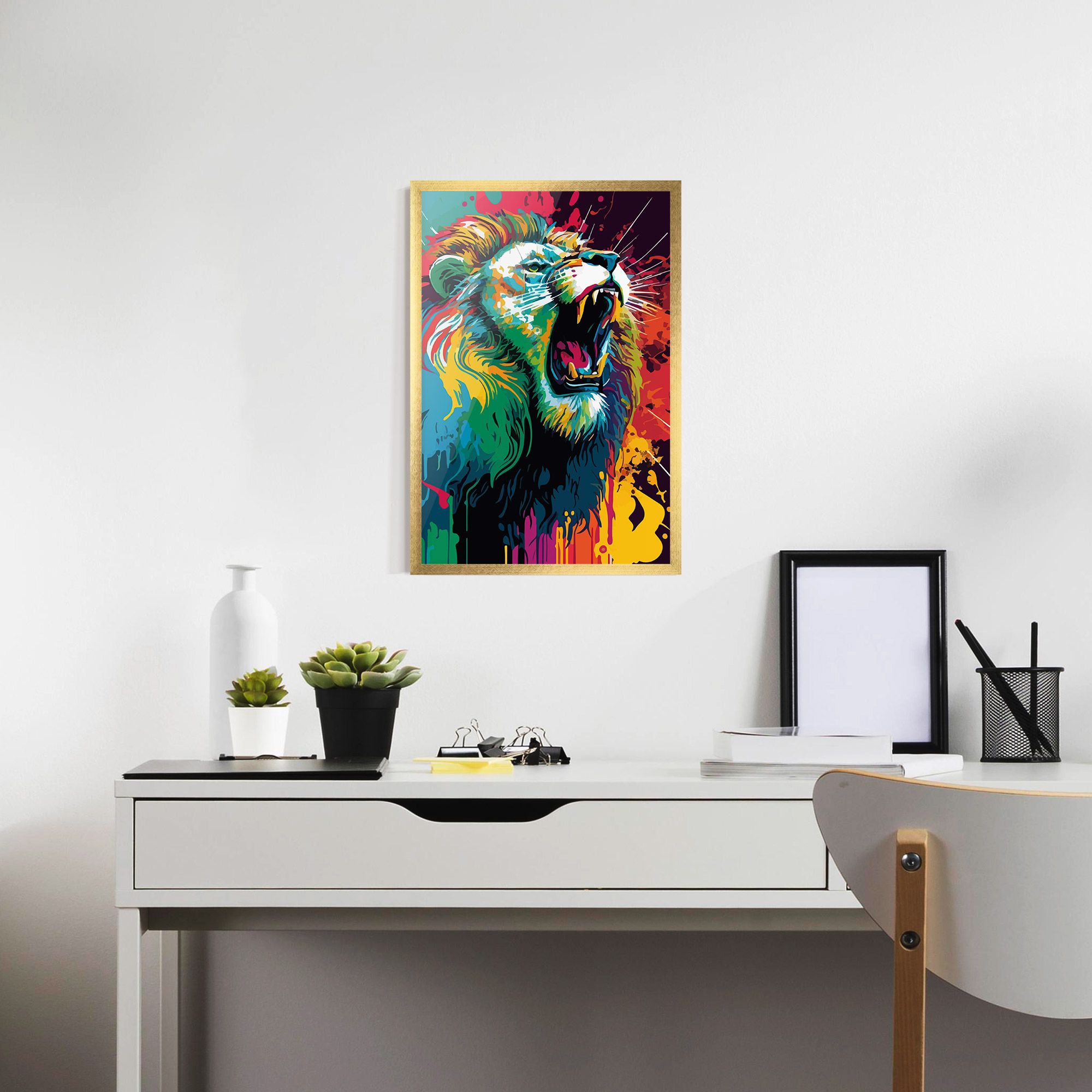 Lion Splash mockup 7