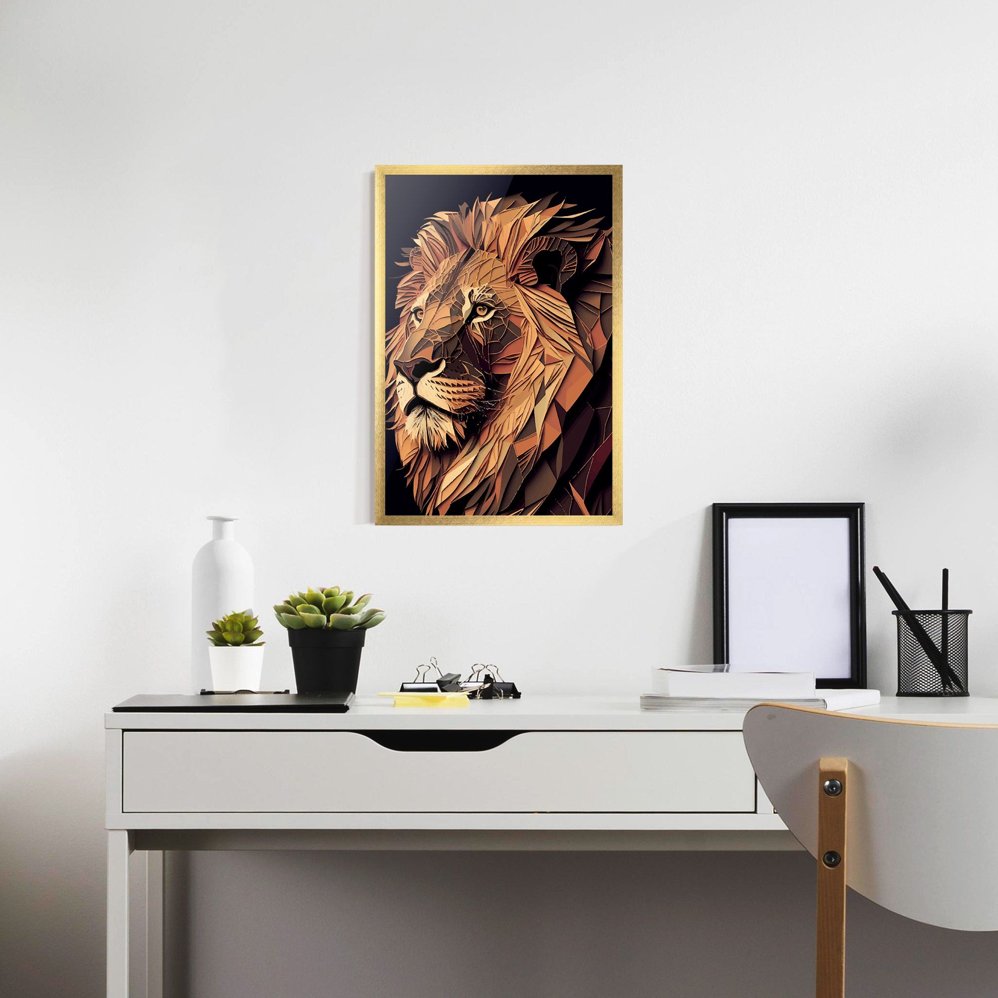 Orange Mix Lion mockup 7
