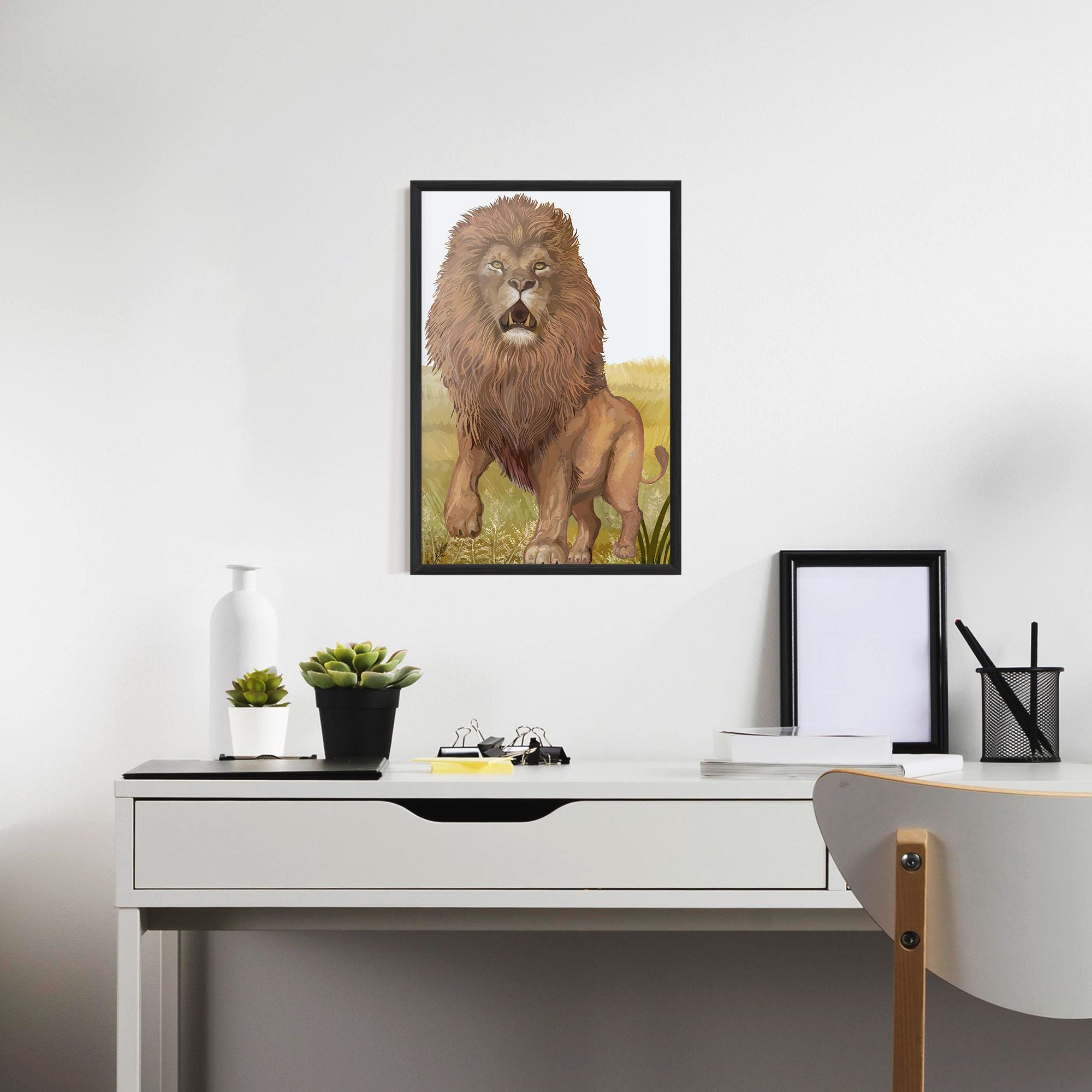 Wild Lion mockup 7