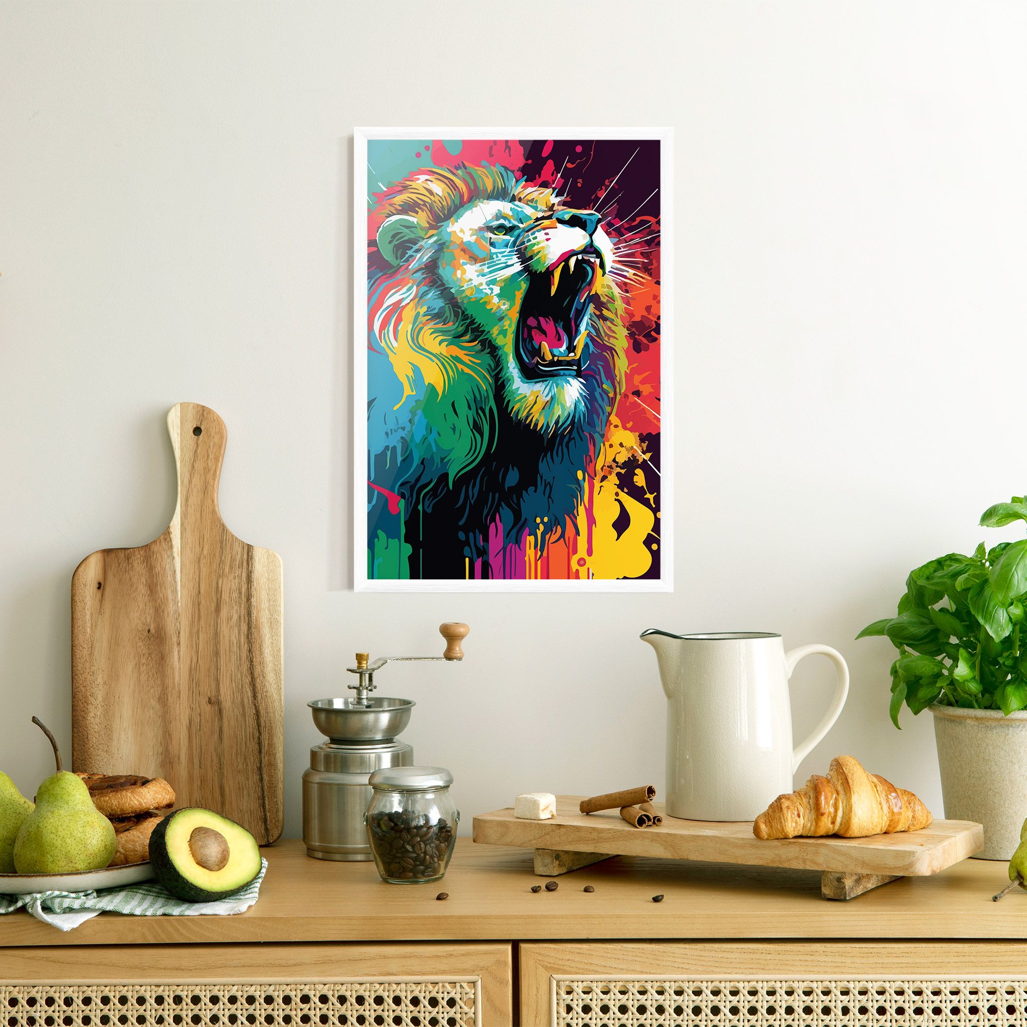 Lion Splash mockup 8