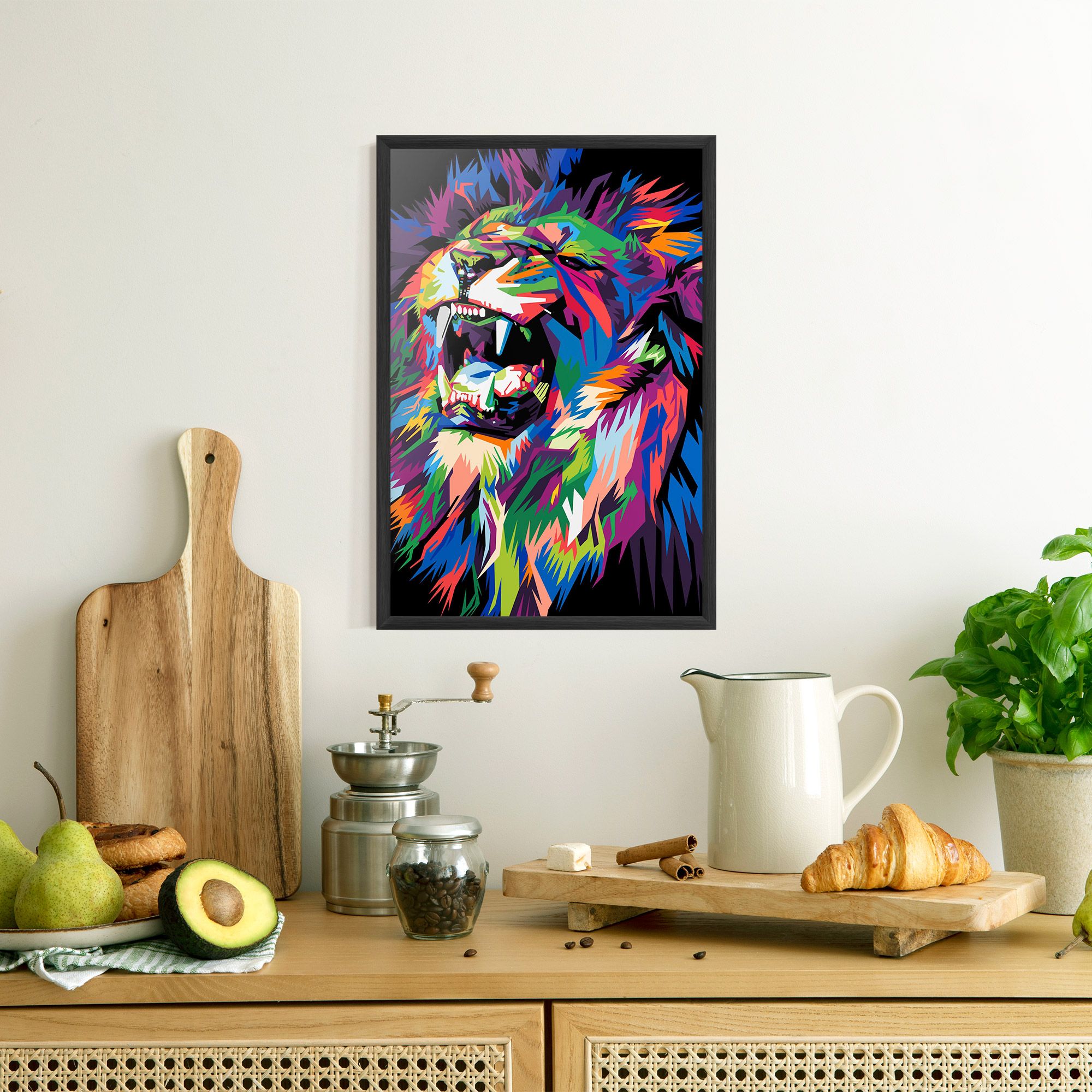Beautiful Lion mockup 8