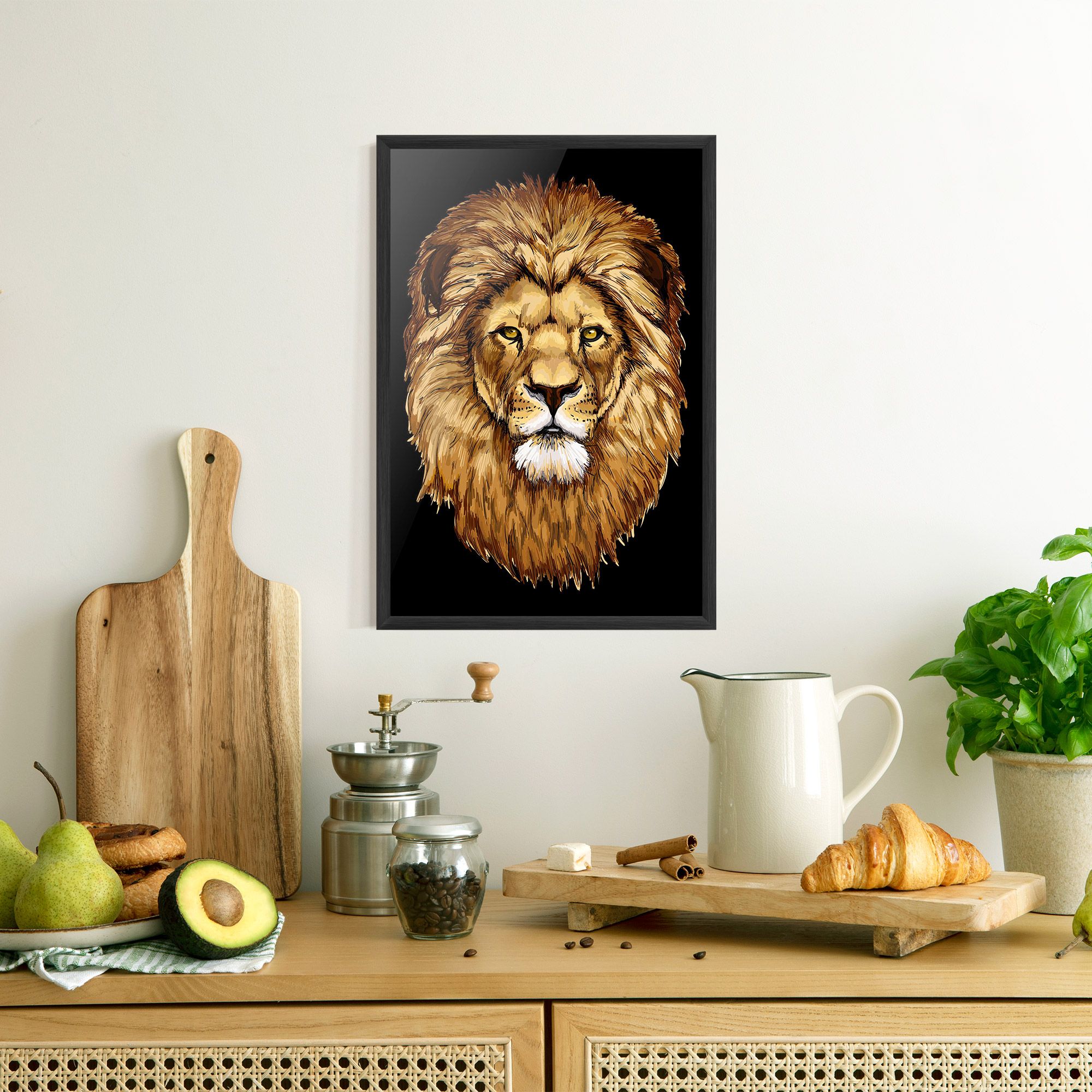 Lion Head mockup 8