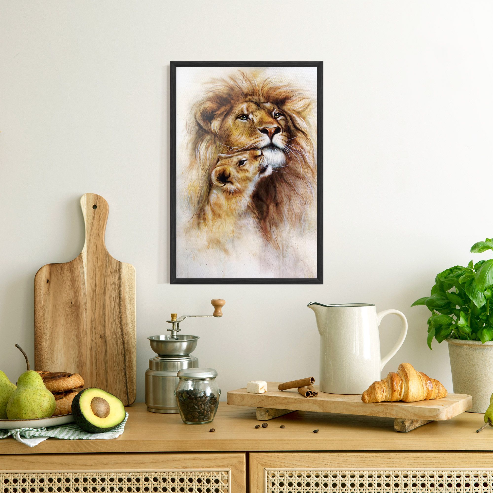 Lion Love mockup 8