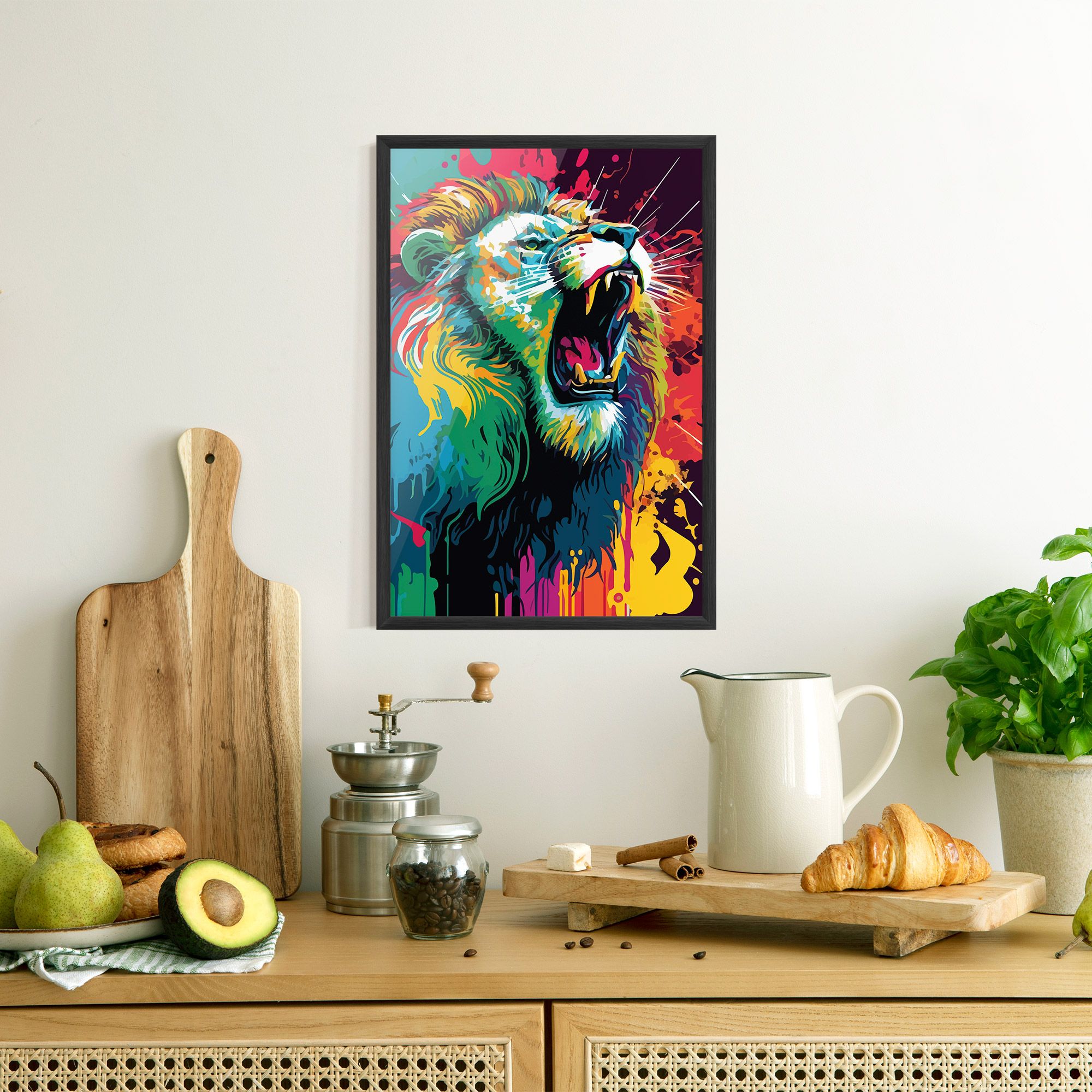 Lion Splash mockup 8