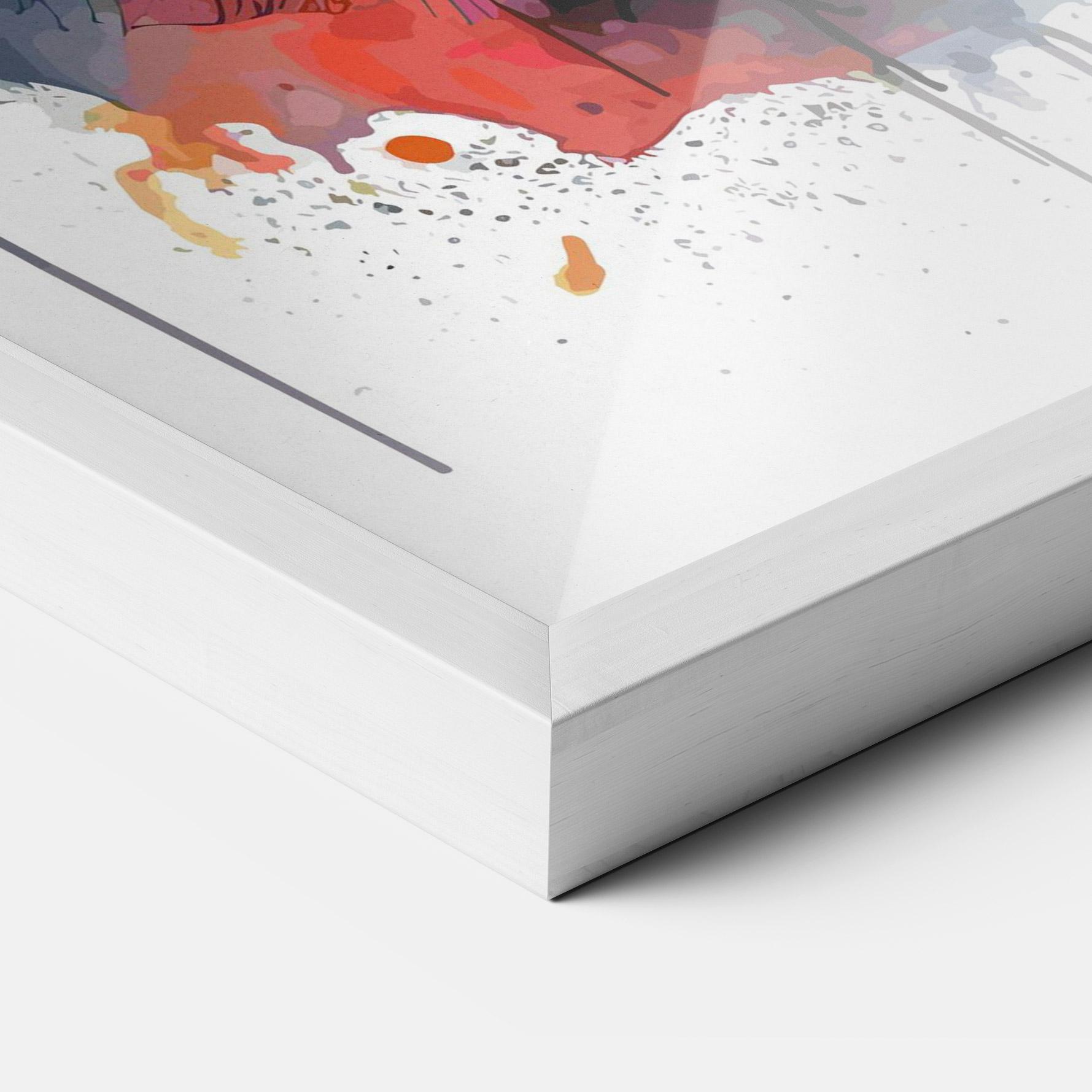 Poster Înrămat Wolf Art mockup 3