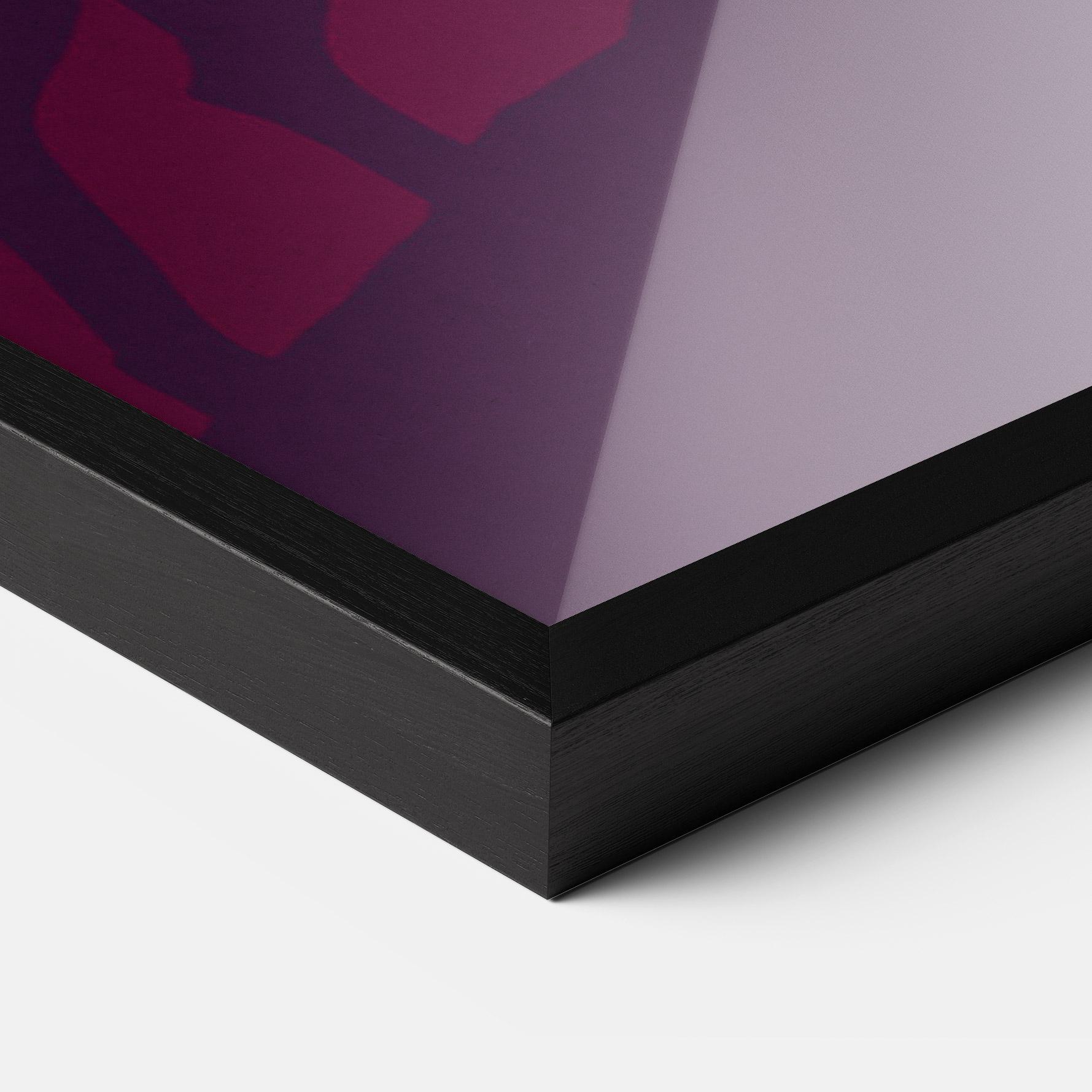 Poster Înrămat Wolf Pink Moon mockup 3