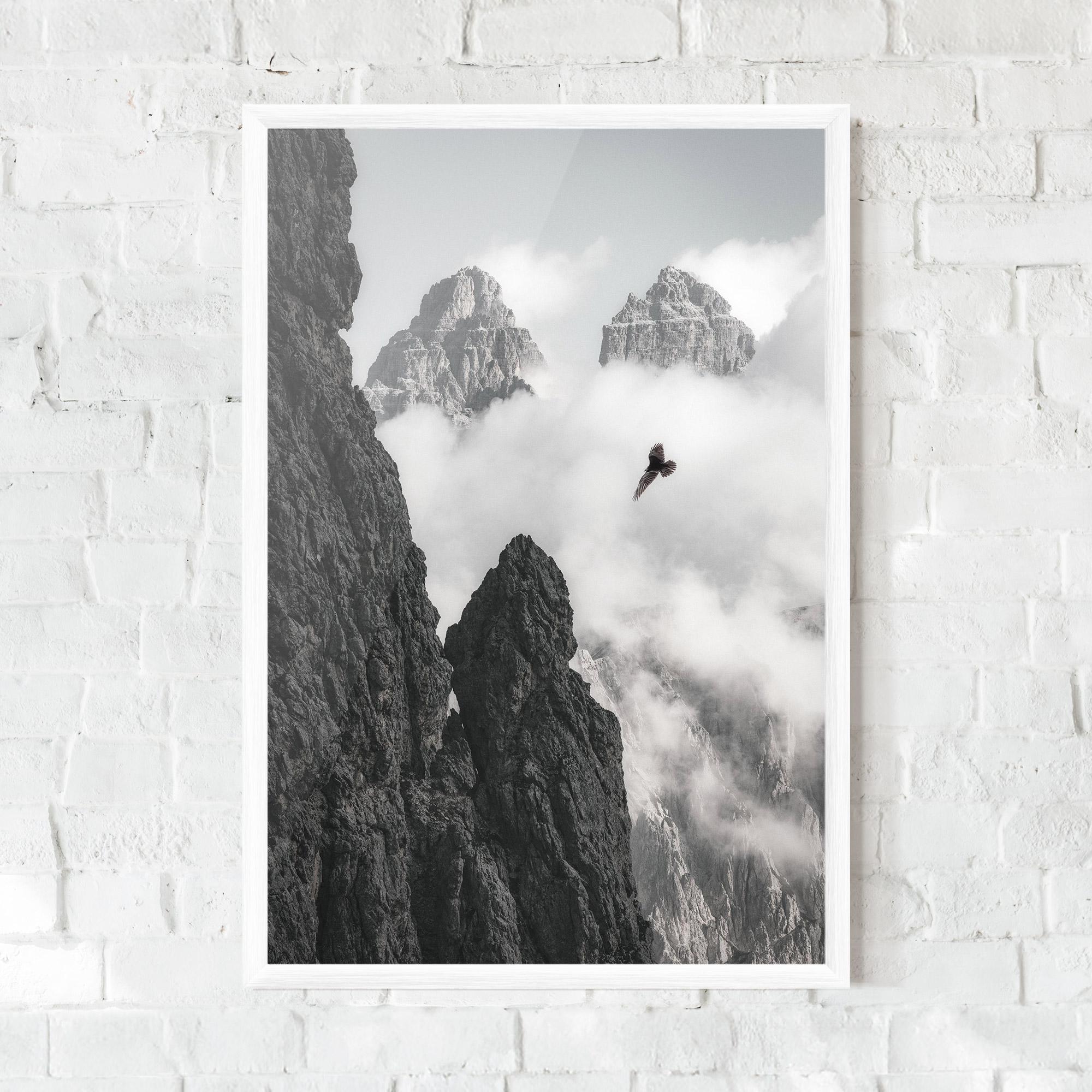 Poster Înrămat Mountain Eagle mockup 0