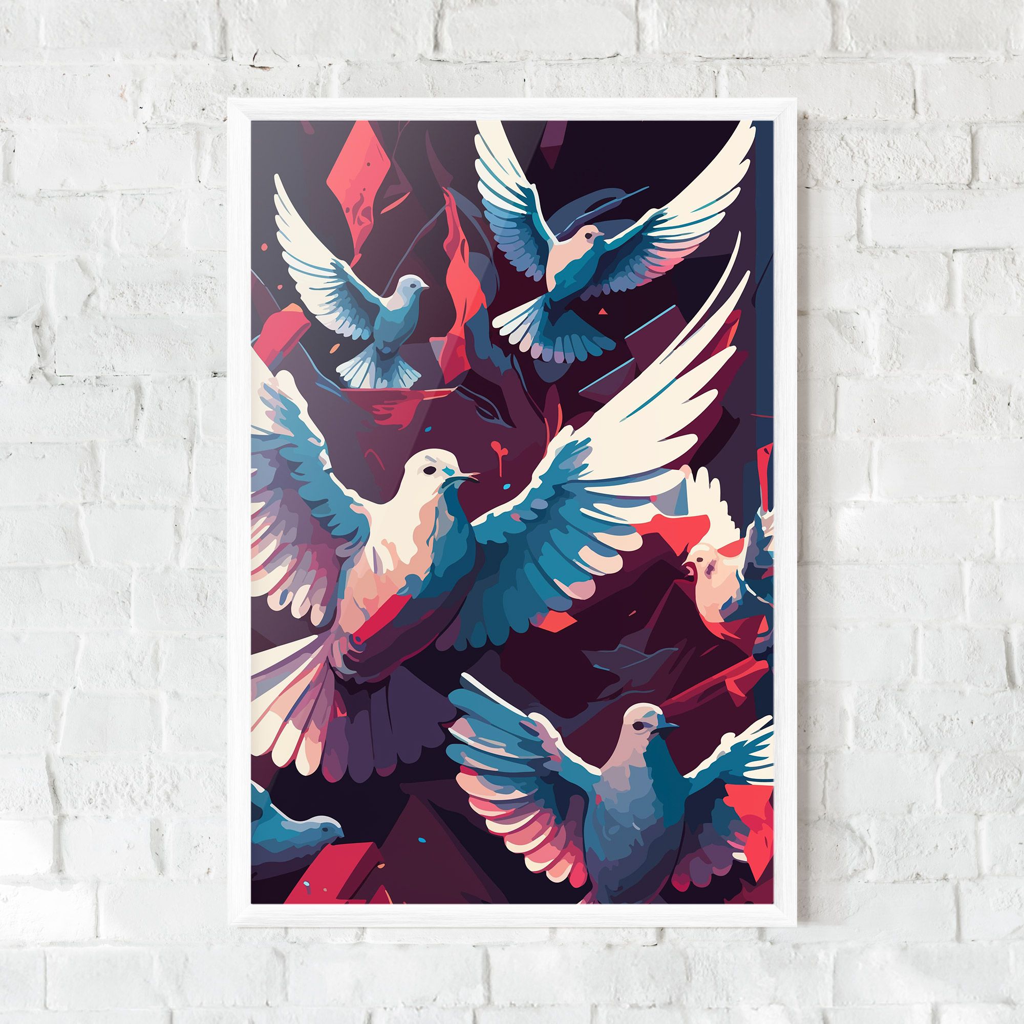 Pretty Dove Family mockup 0