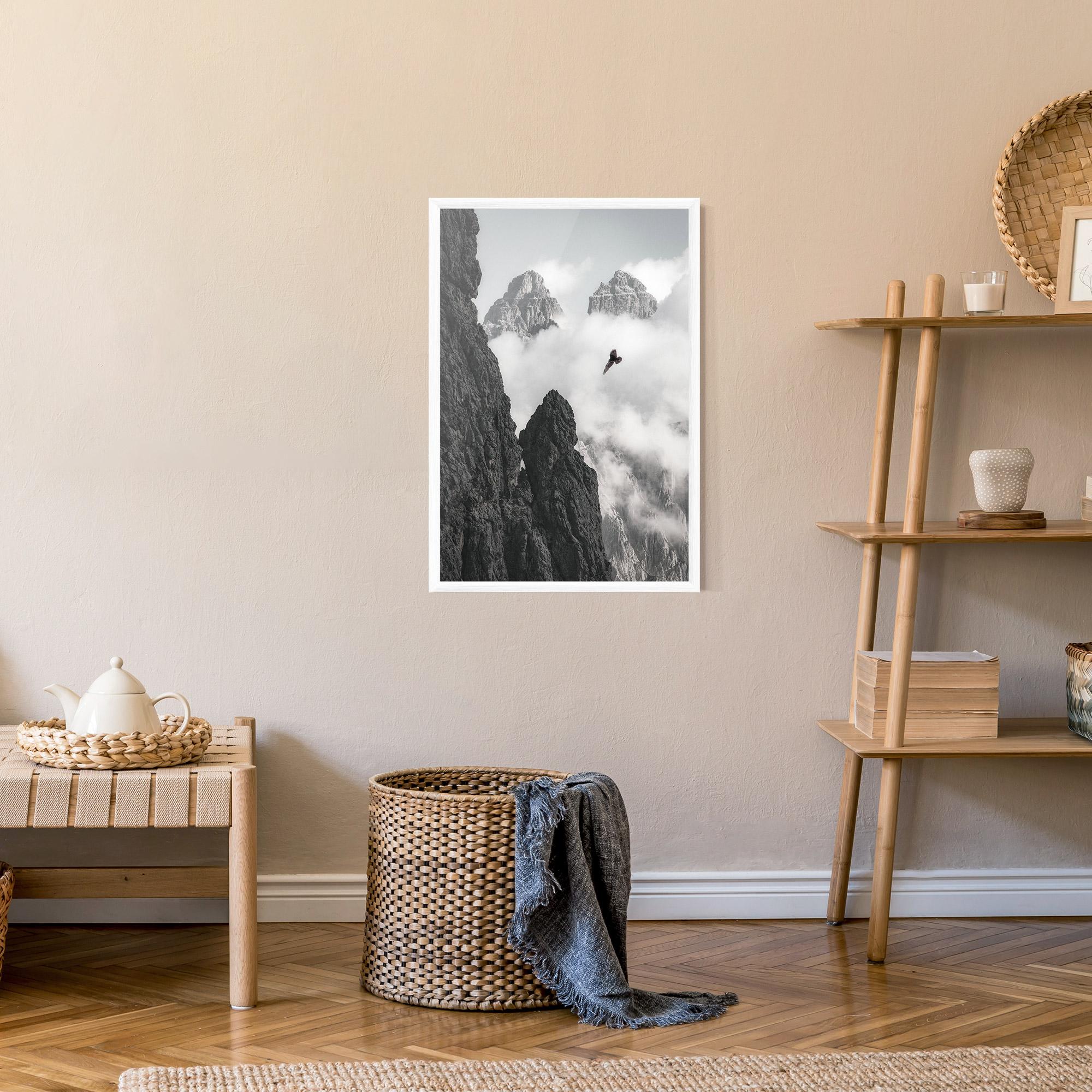 Poster Înrămat Mountain Eagle mockup 9