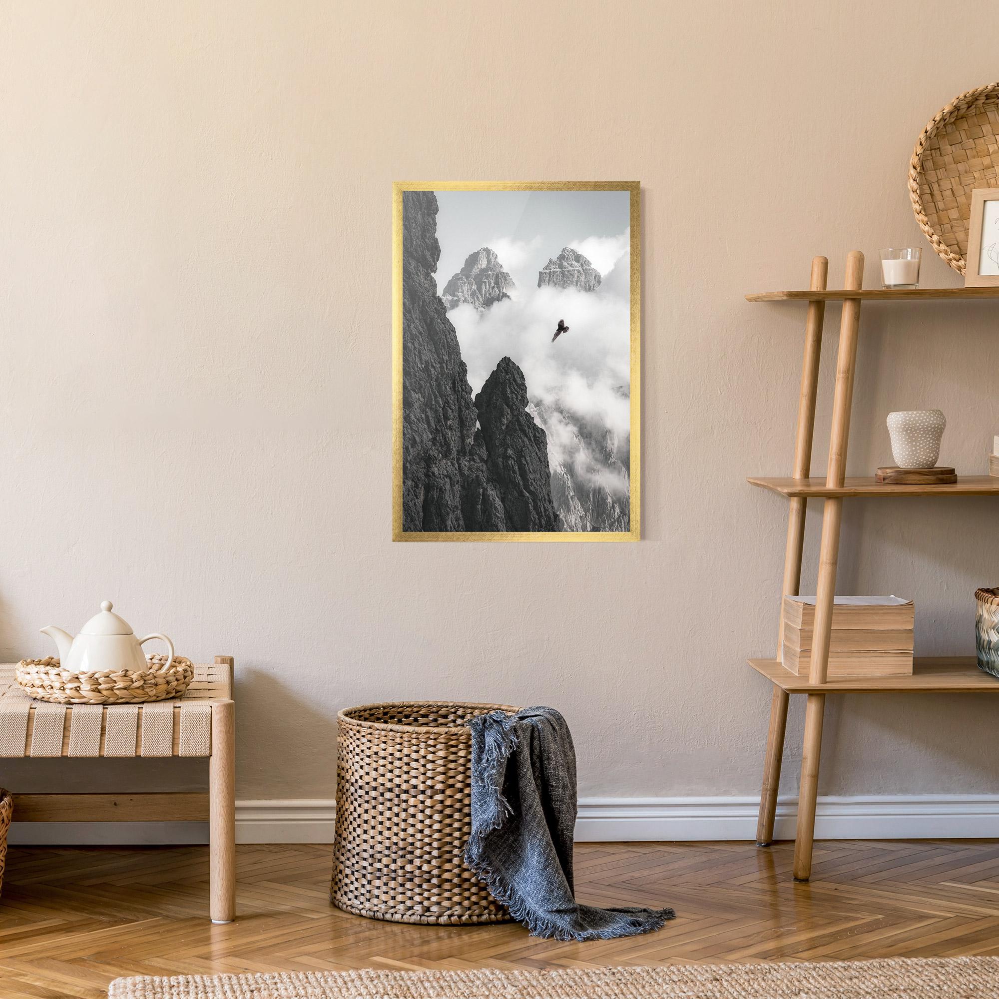 Poster Înrămat Mountain Eagle mockup 9