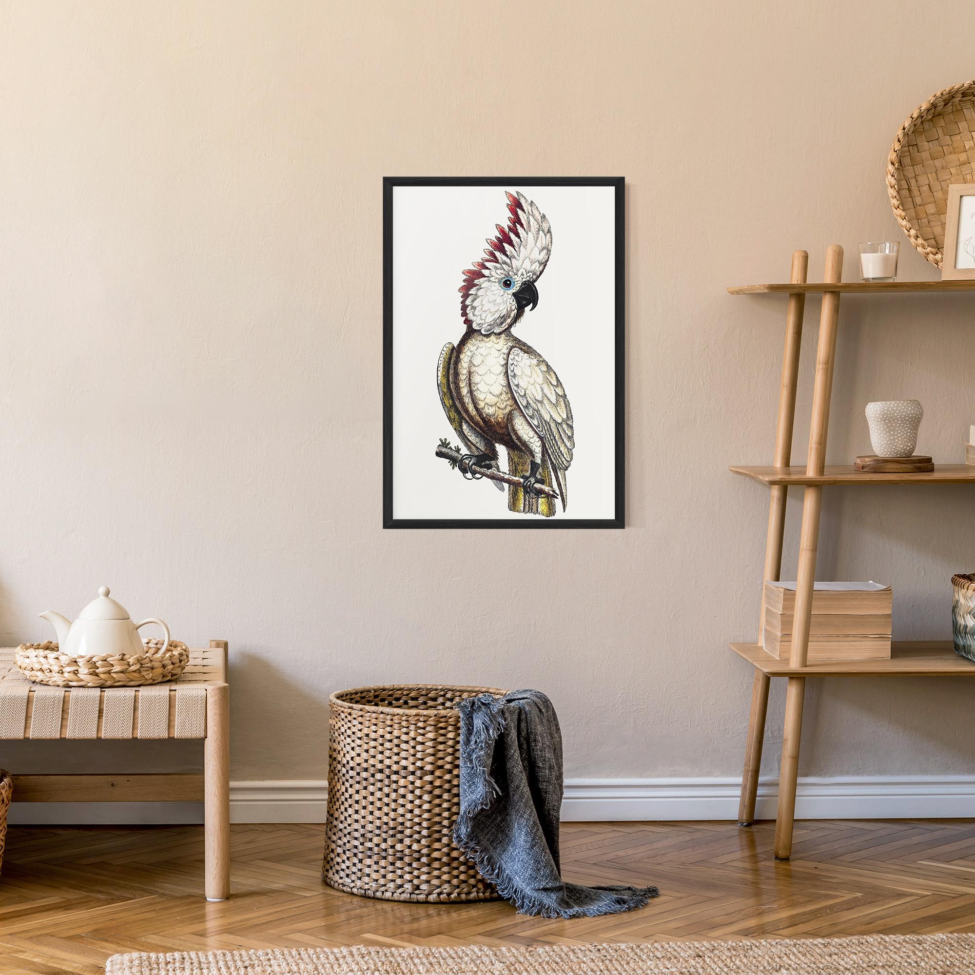 Poster Înrămat Interesting Bird mockup 9