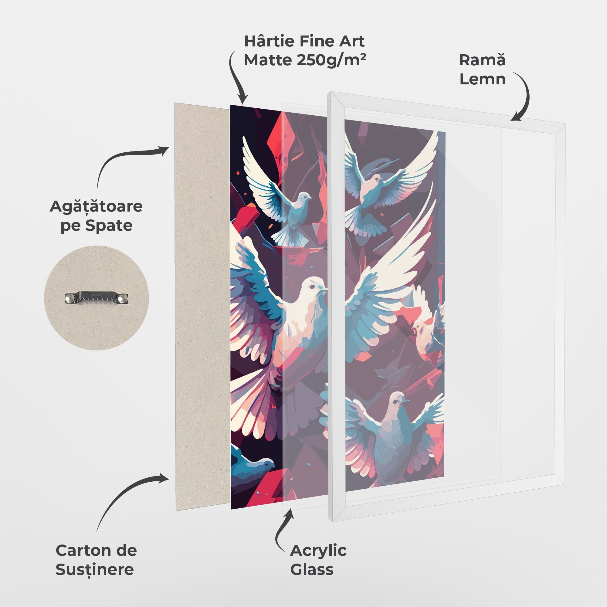 Pretty Dove Family mockup 1