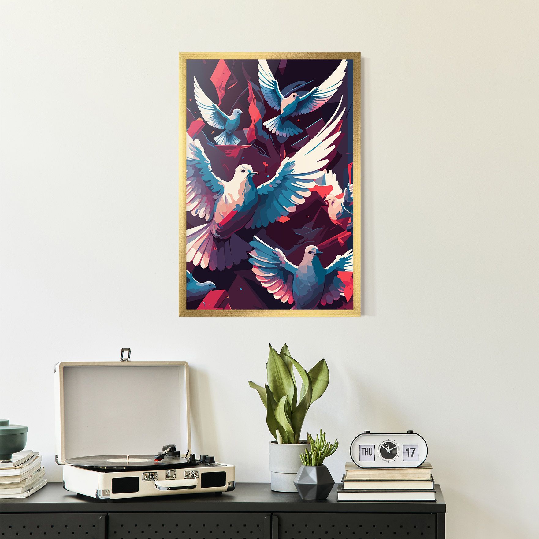 Pretty Dove Family mockup 2