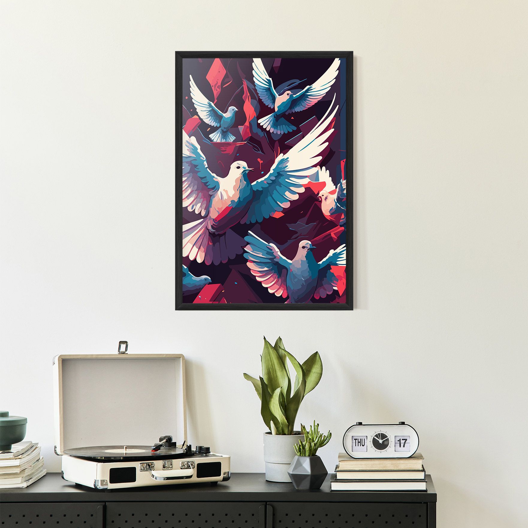 Pretty Dove Family mockup 2