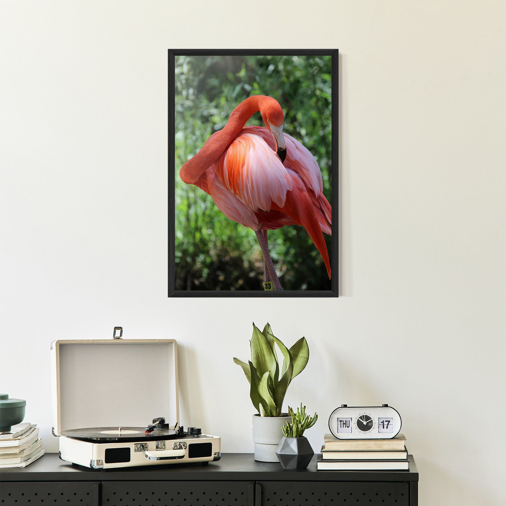 Red Flamingo mockup 2