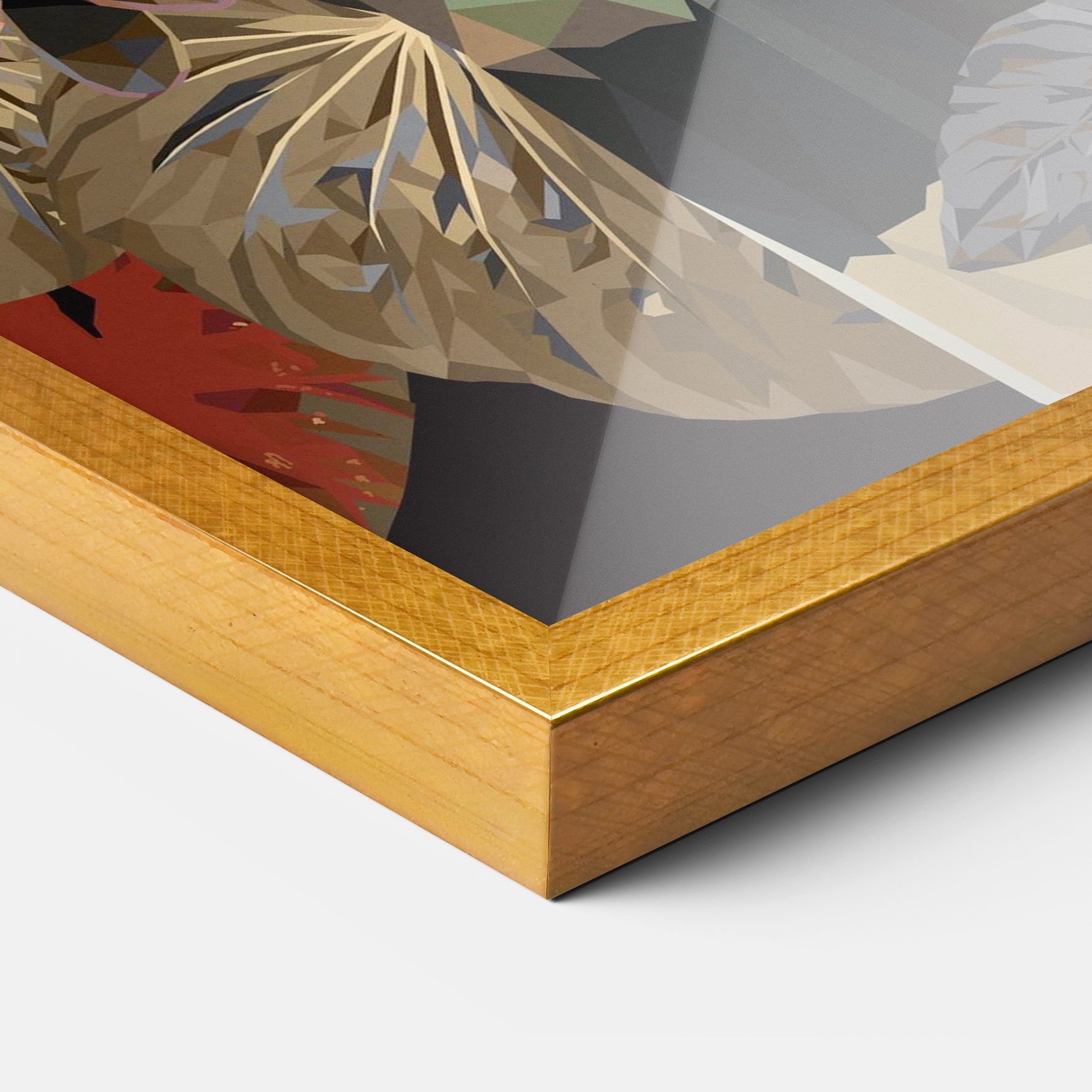 Black Interesting Bird mockup 3