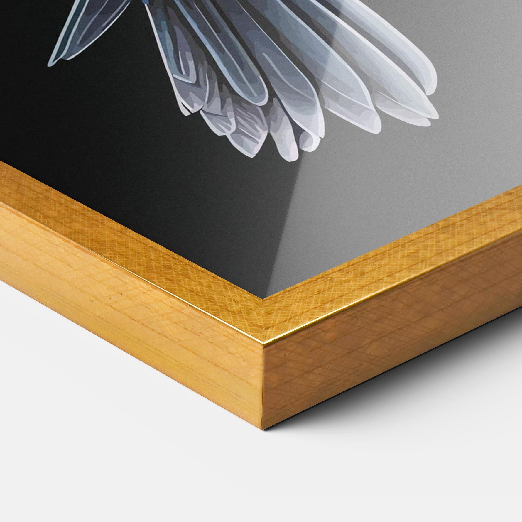 Poster Înrămat Green Hummingbird mockup 3