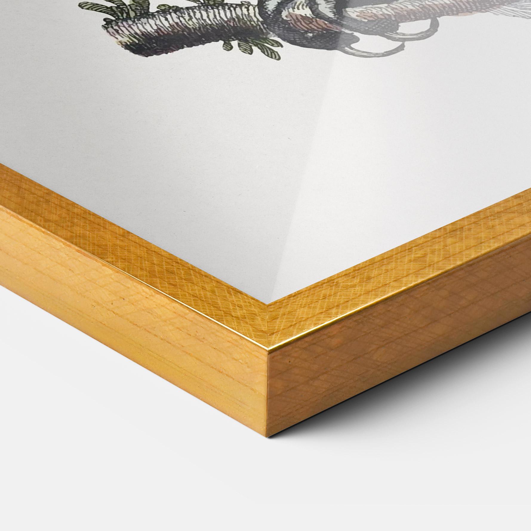 Poster Înrămat Interesting Bird mockup 3