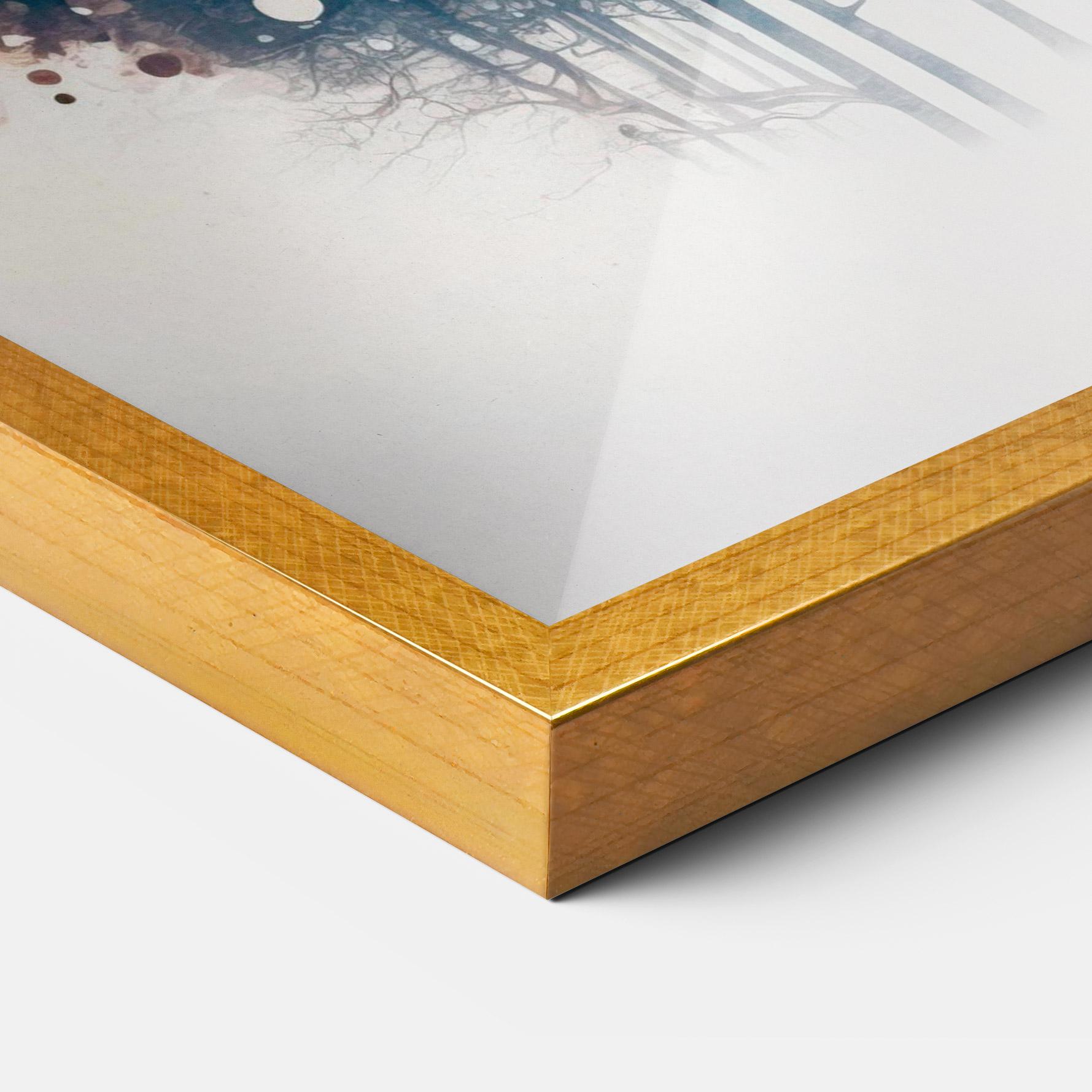 Poster Înrămat Owl Portrait mockup 3