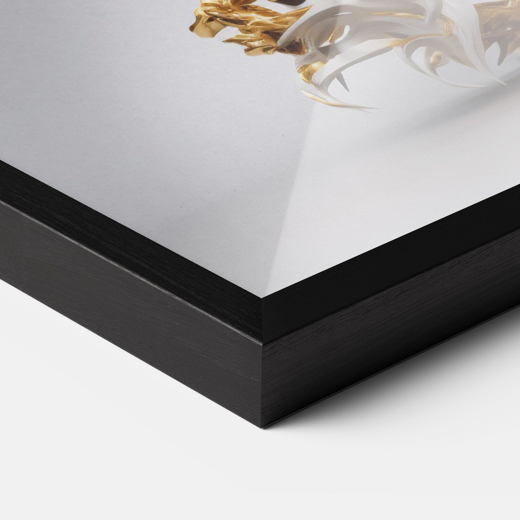 Gold 3d Eagle mockup 3