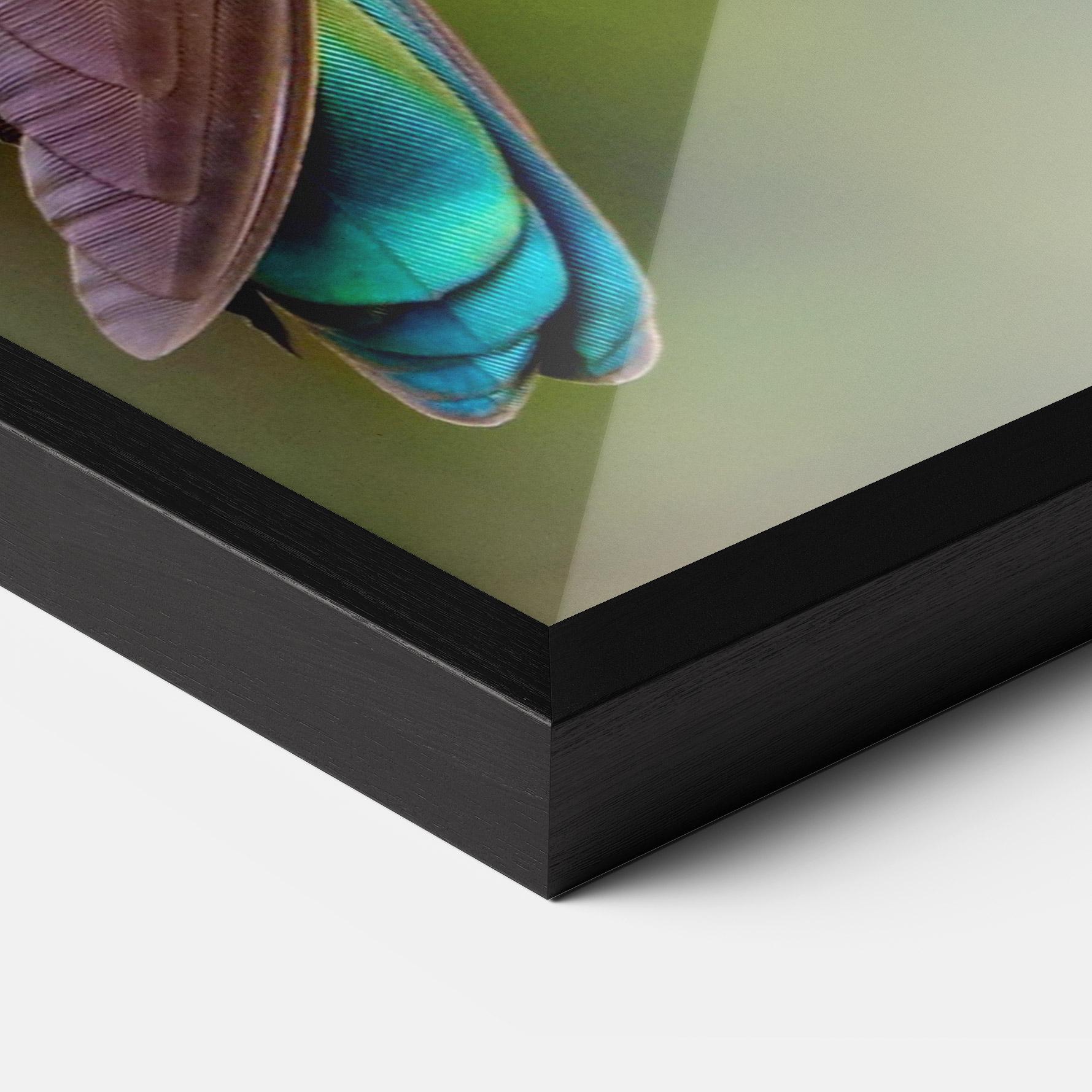 Poster Înrămat Green Bird mockup 3