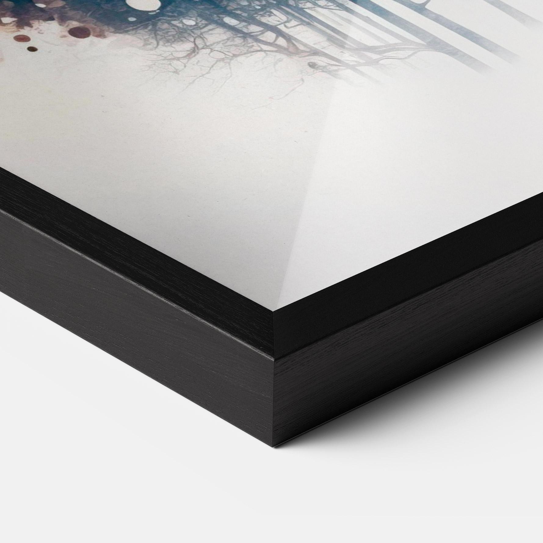 Poster Înrămat Owl Portrait mockup 3