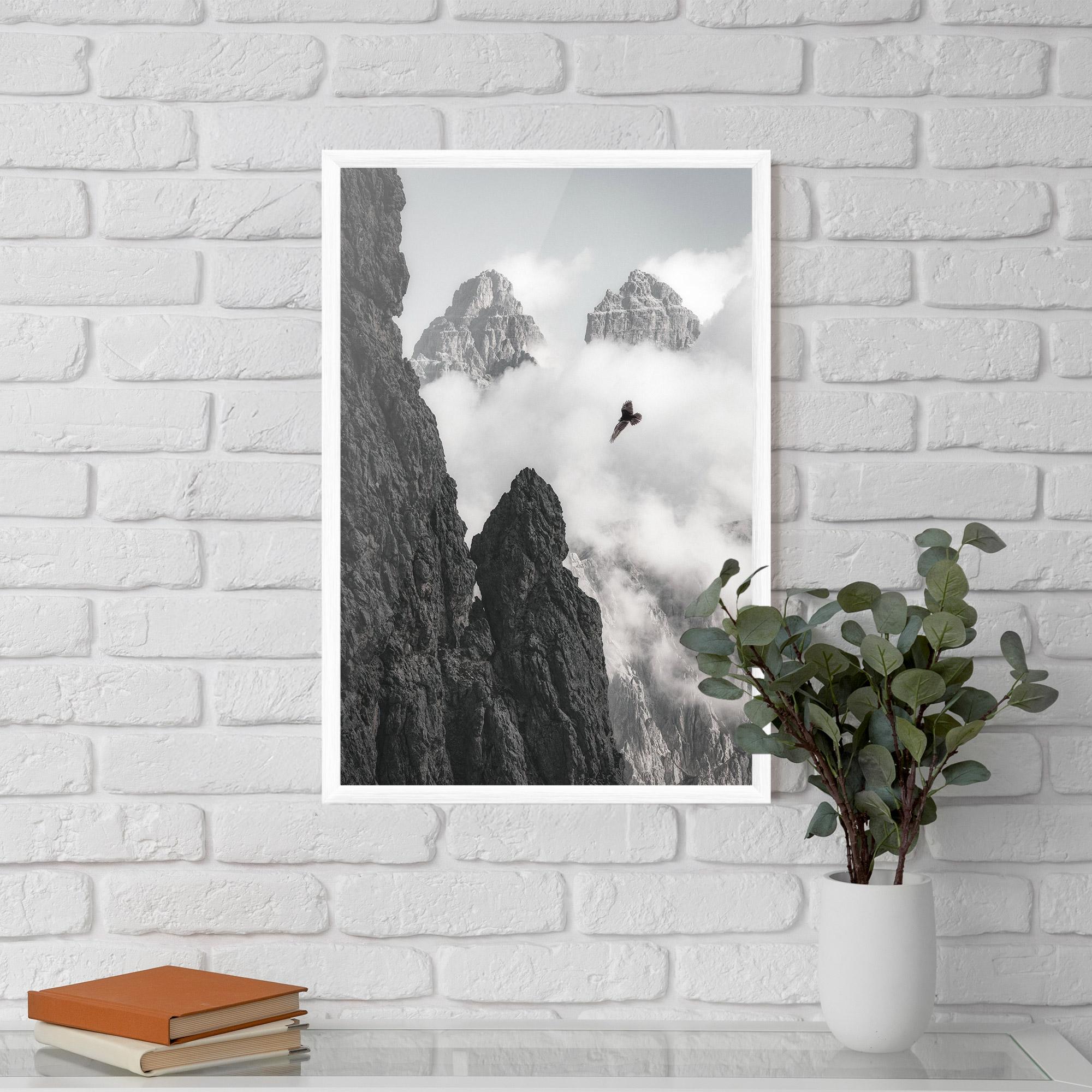 Poster Înrămat Mountain Eagle mockup 5