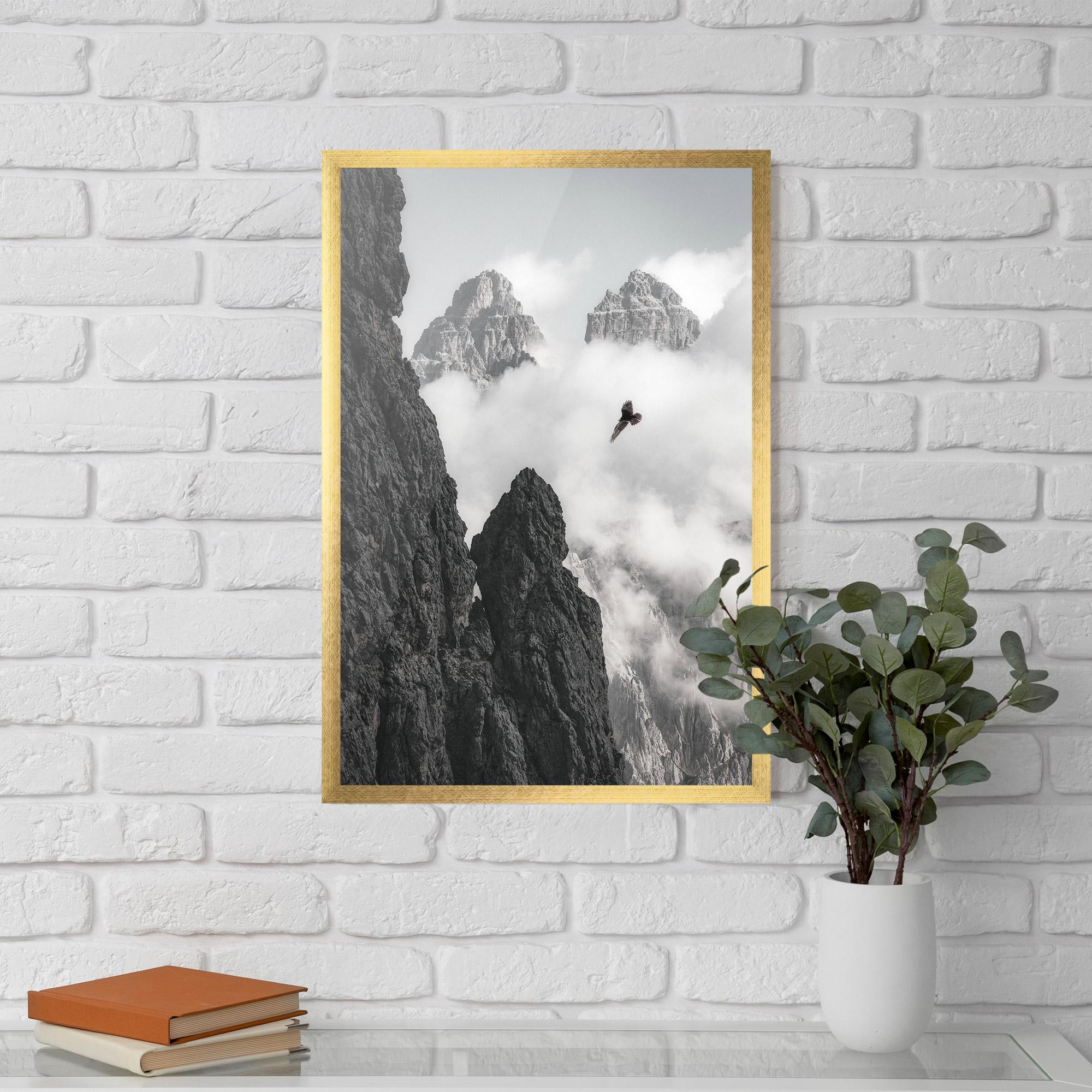 Poster Înrămat Mountain Eagle mockup 5