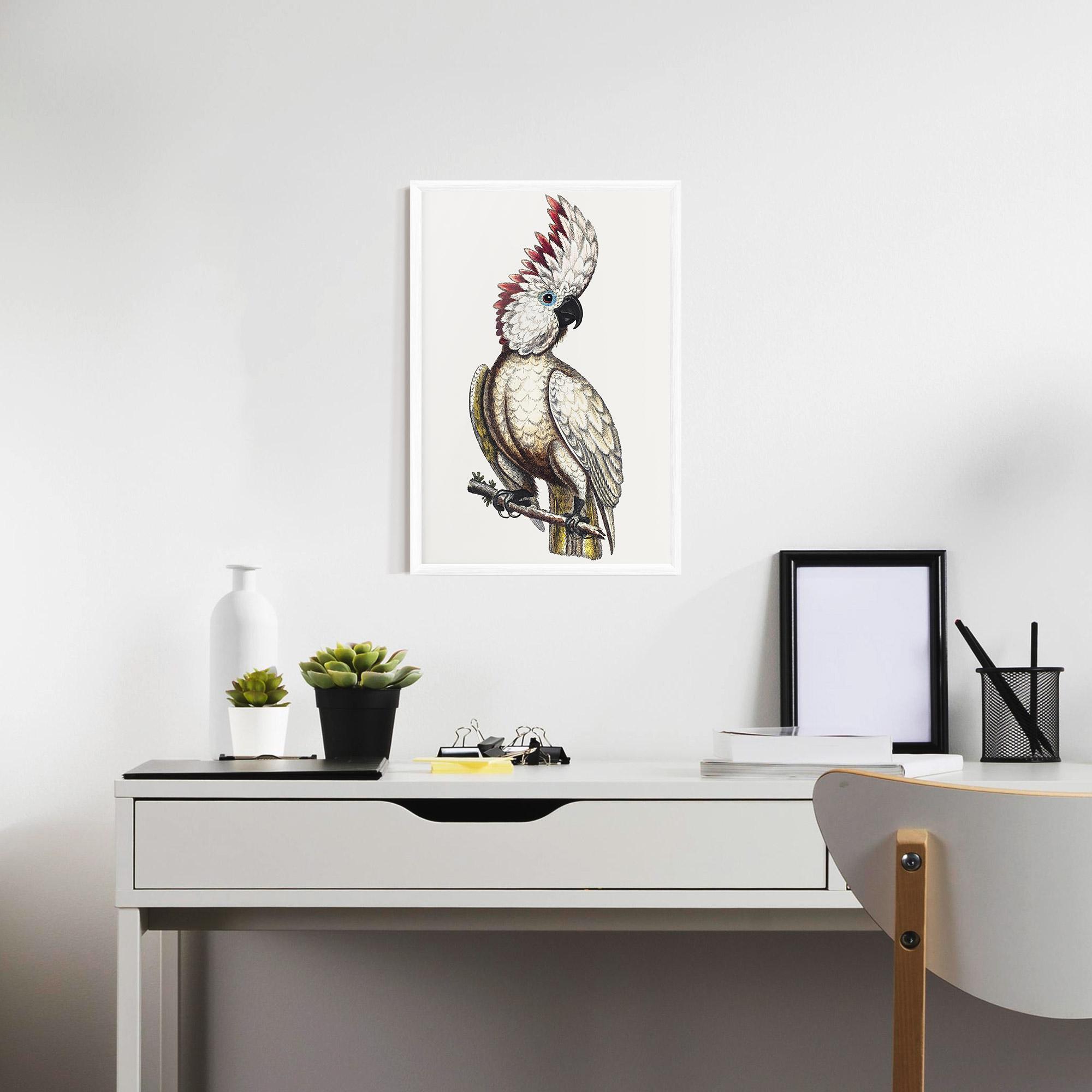 Poster Înrămat Interesting Bird mockup 7