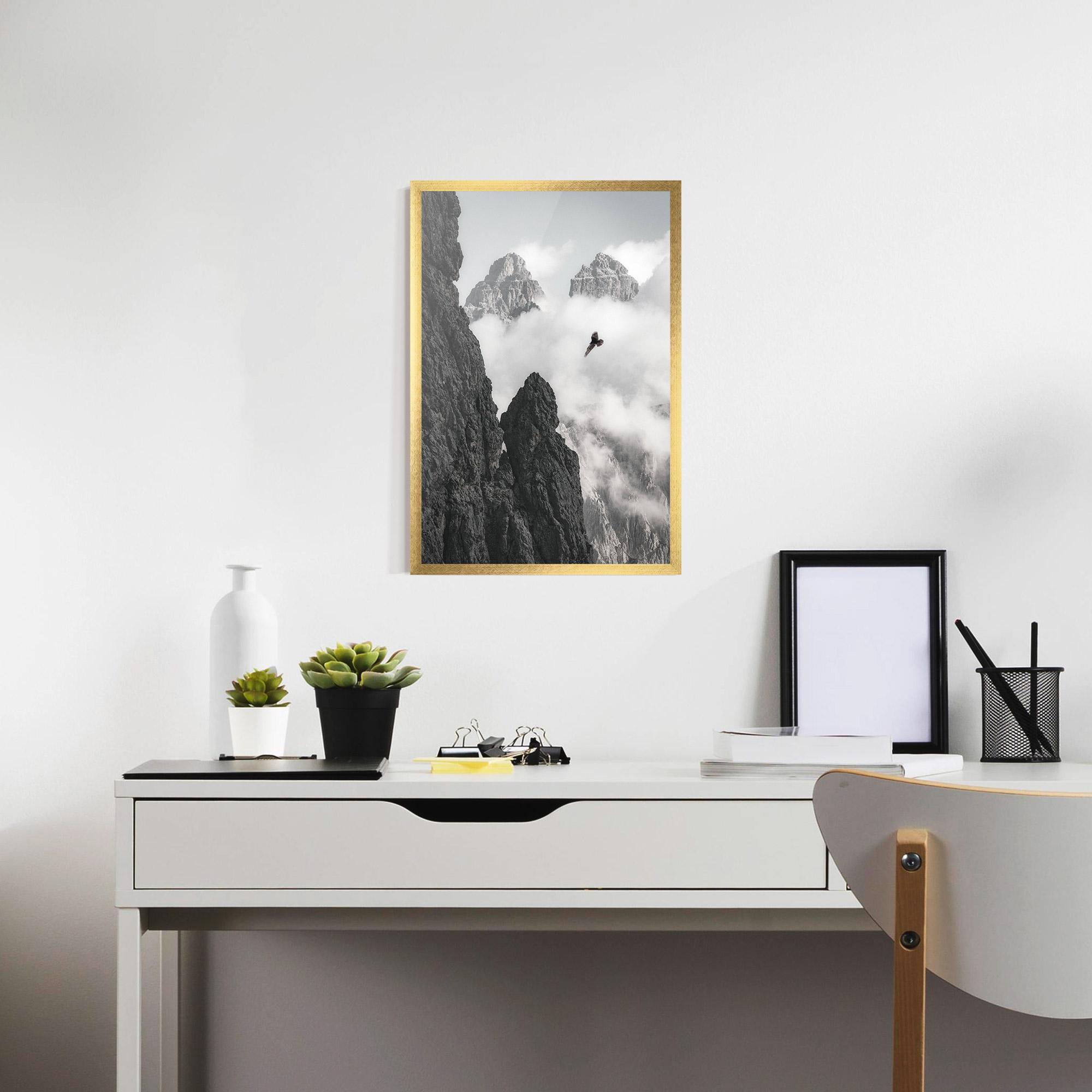 Poster Înrămat Mountain Eagle mockup 7