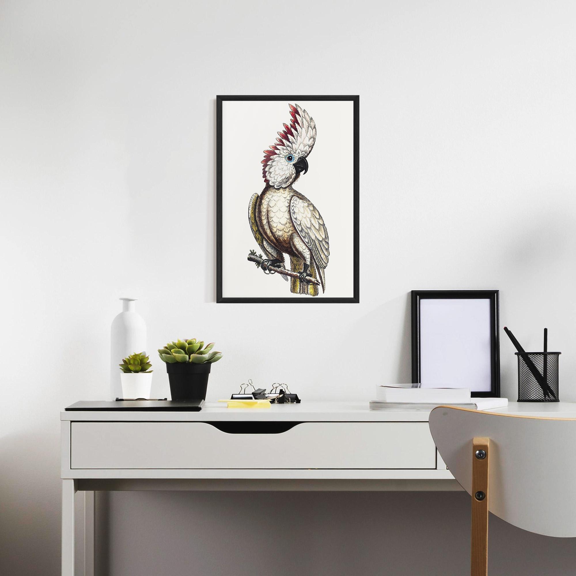 Poster Înrămat Interesting Bird mockup 7