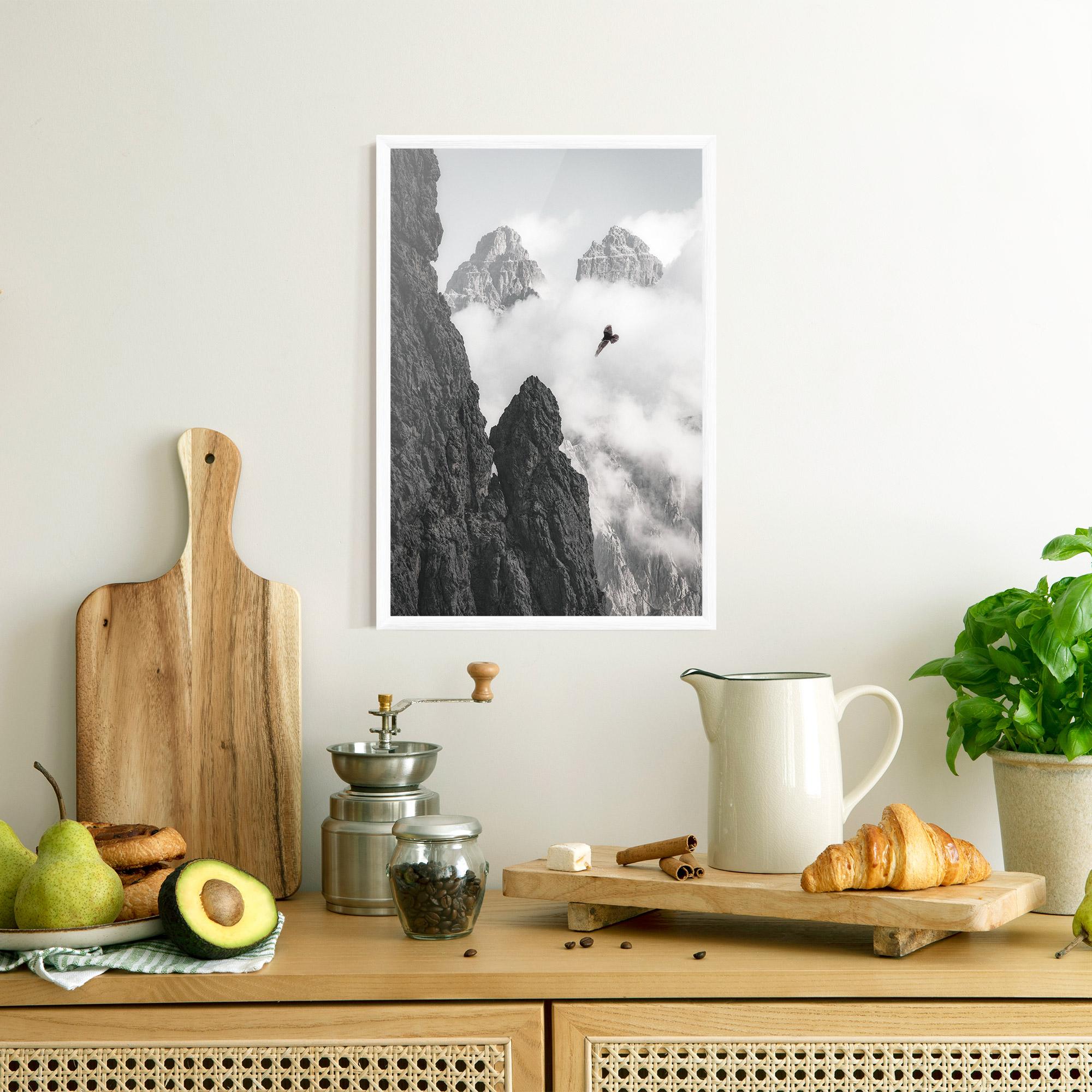 Poster Înrămat Mountain Eagle mockup 8
