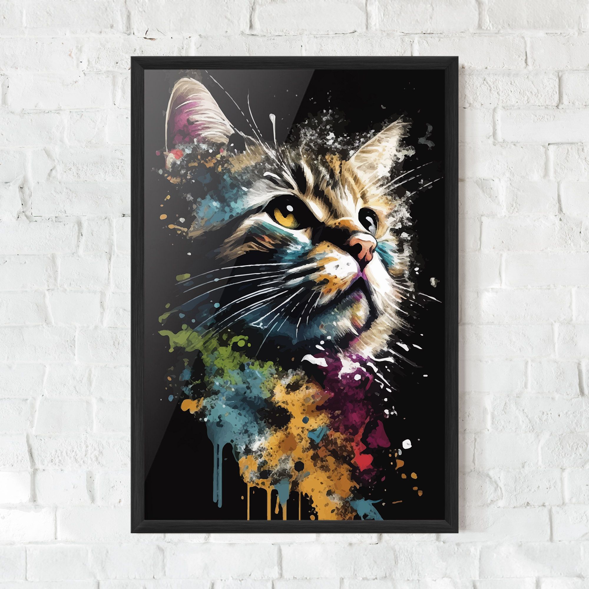 Painted Cat mockup 0