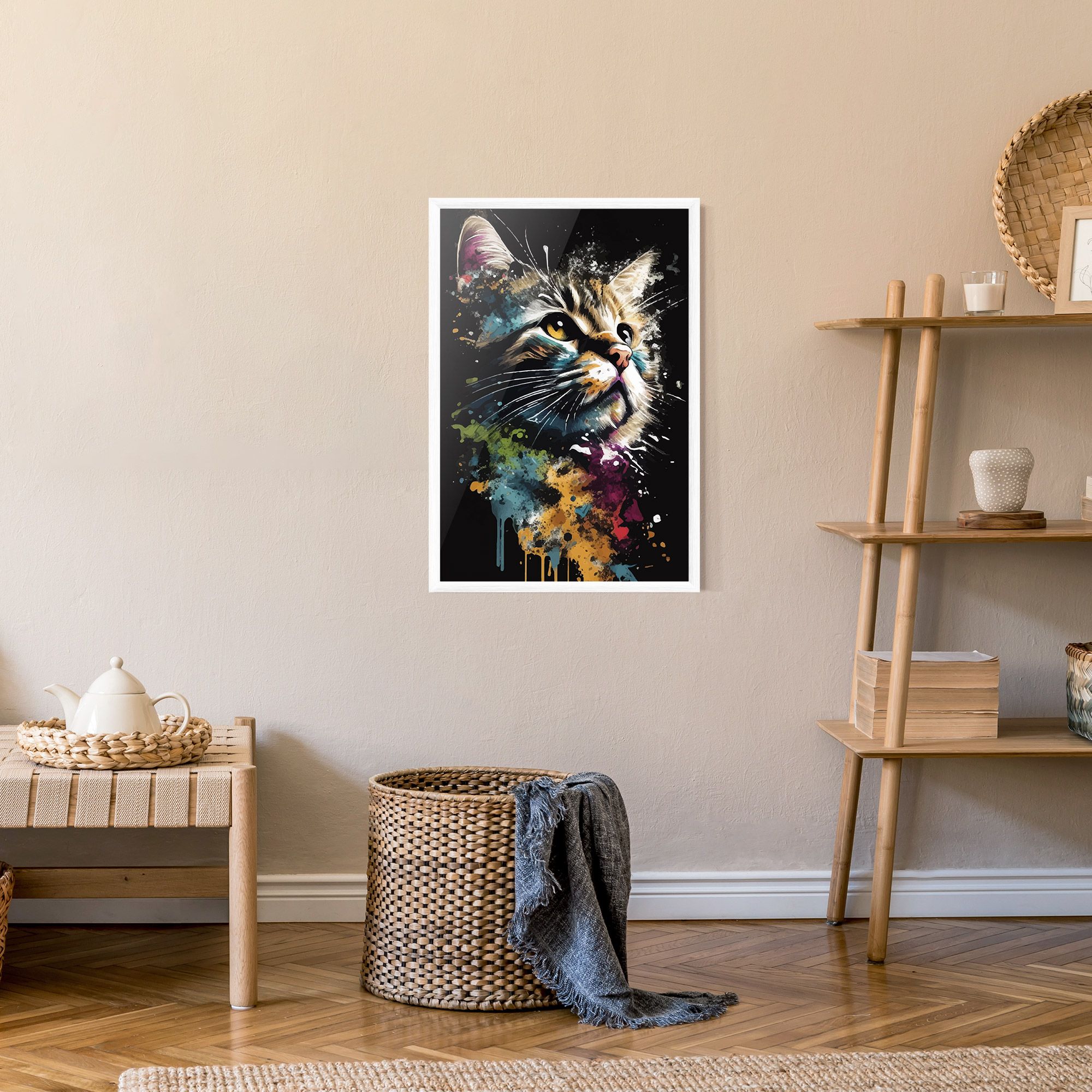 Painted Cat mockup 9