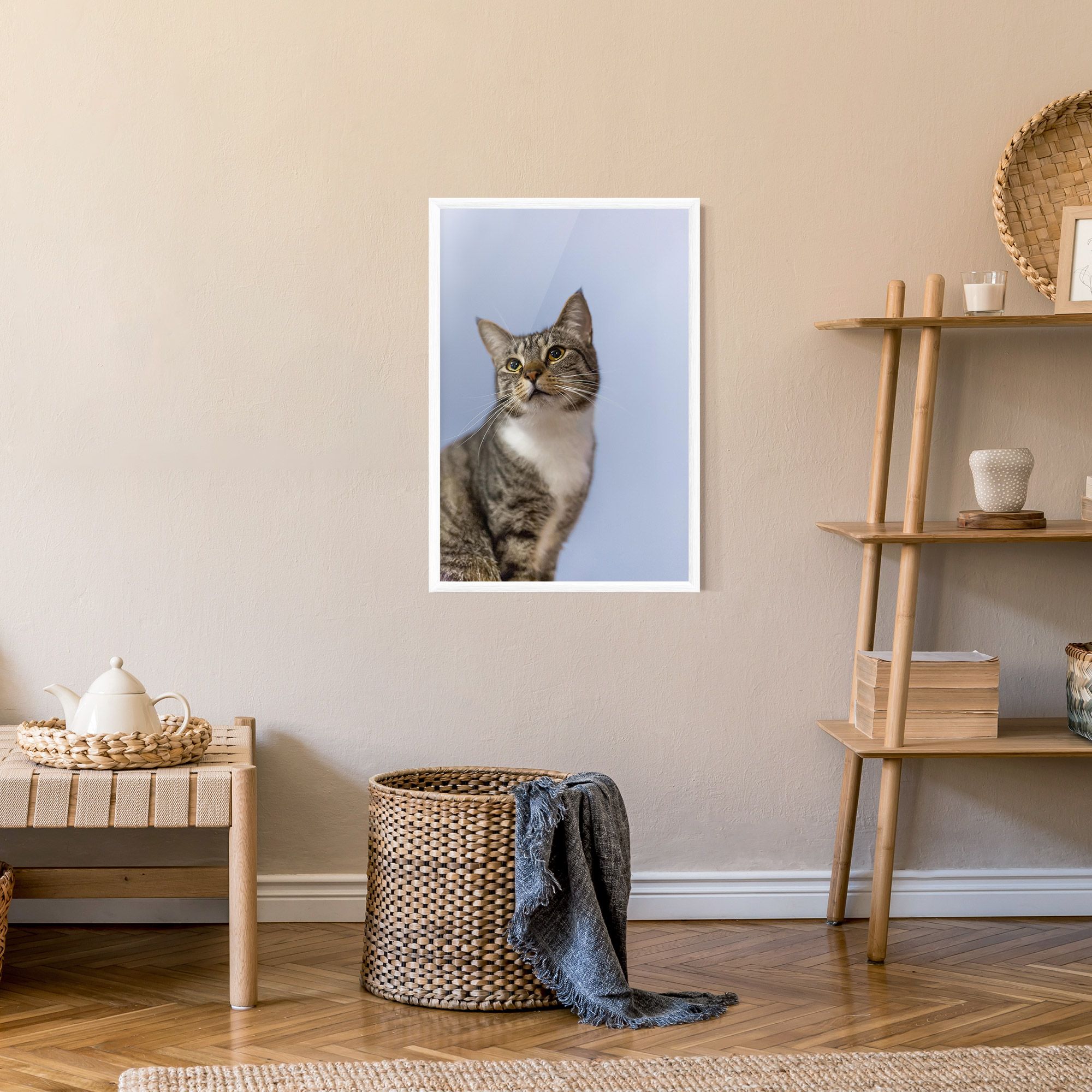 Yellow Eyes Cat mockup 9
