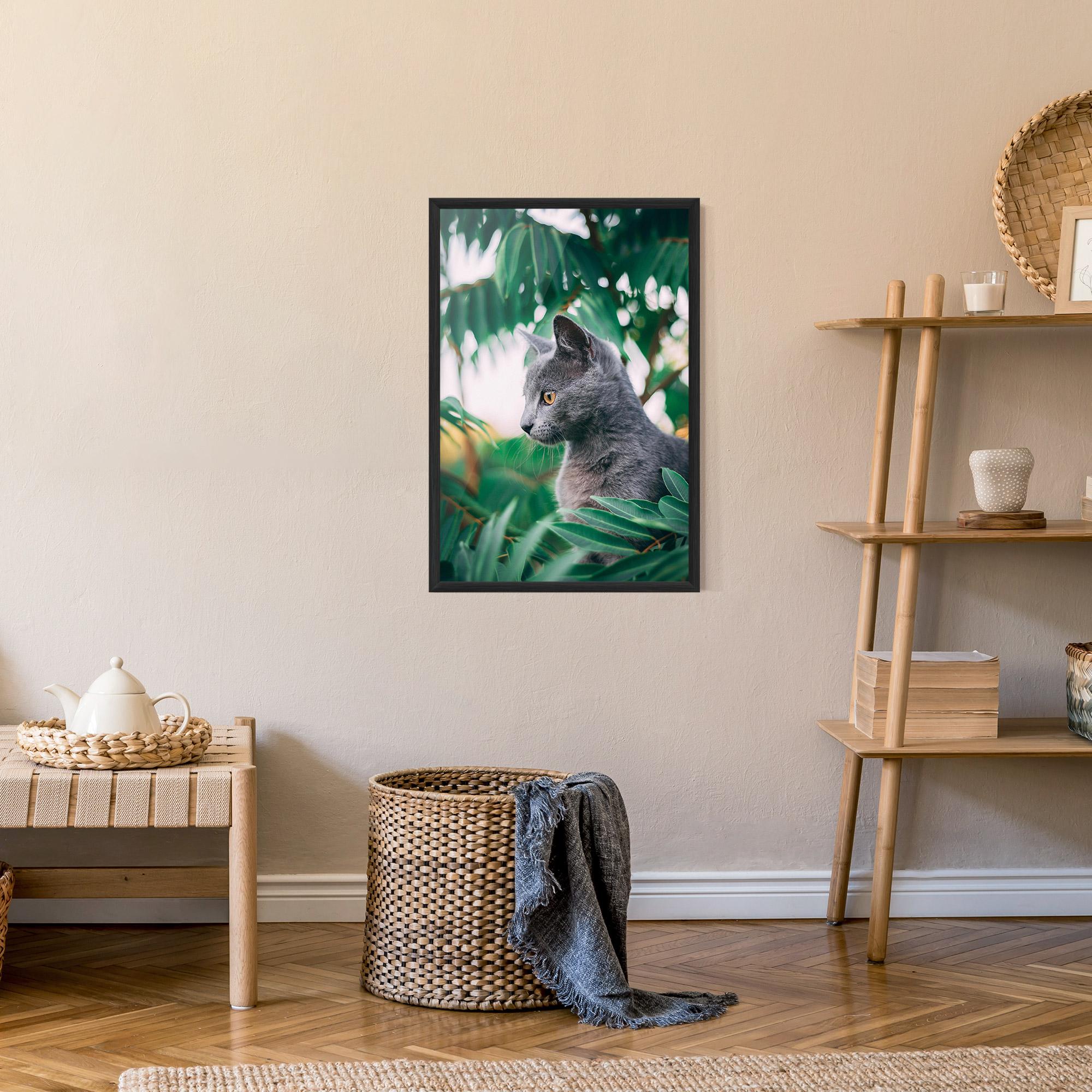 Poster Înrămat Cat Tree mockup 9