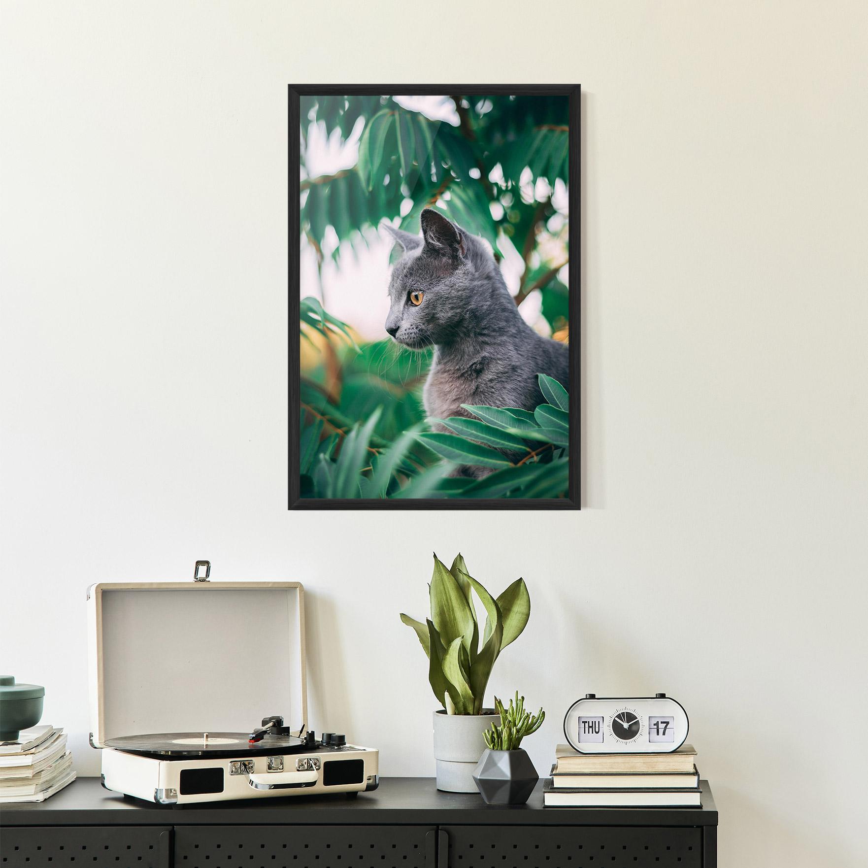 Poster Înrămat Cat Tree mockup 2