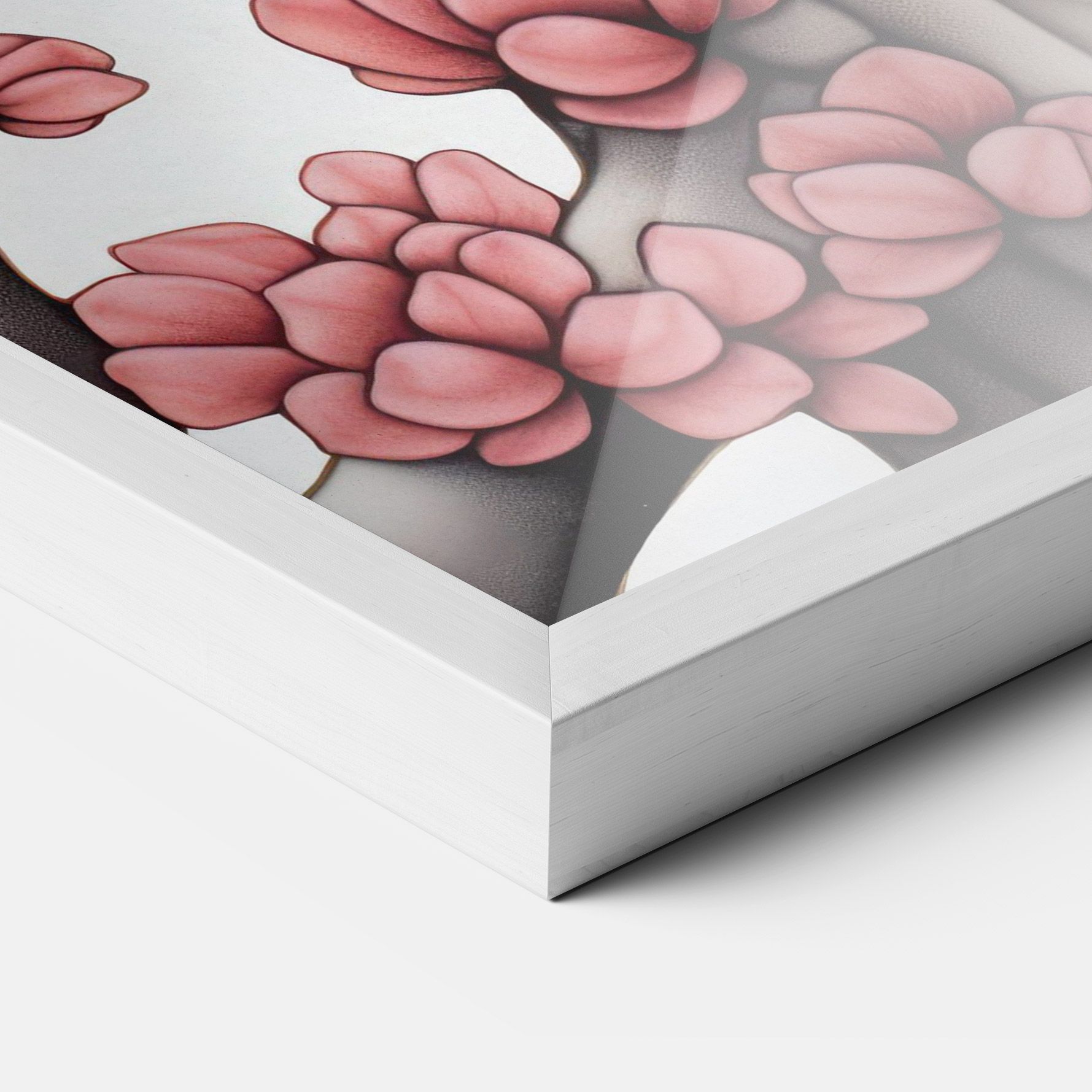 Blue Eyes Cat Drawing mockup 3