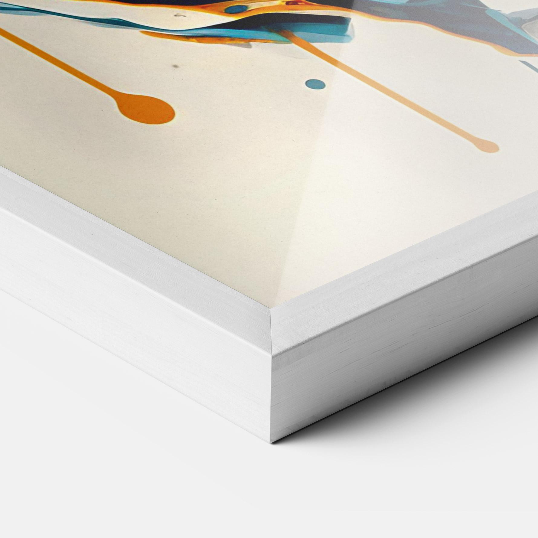 Poster Înrămat Cat Glasses Art mockup 3