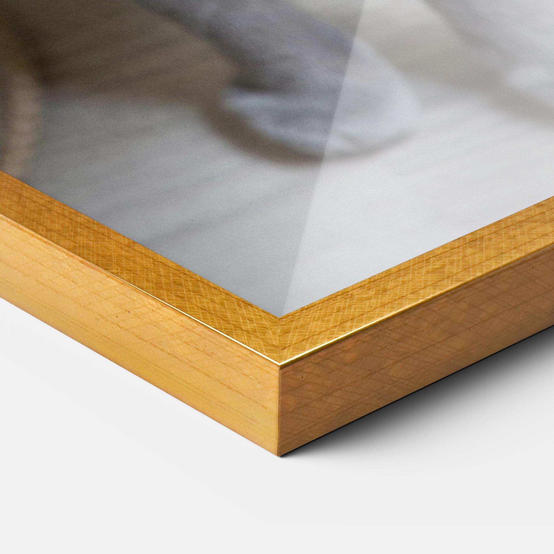 Poster Înrămat Grey Green Cat Eyes mockup 3