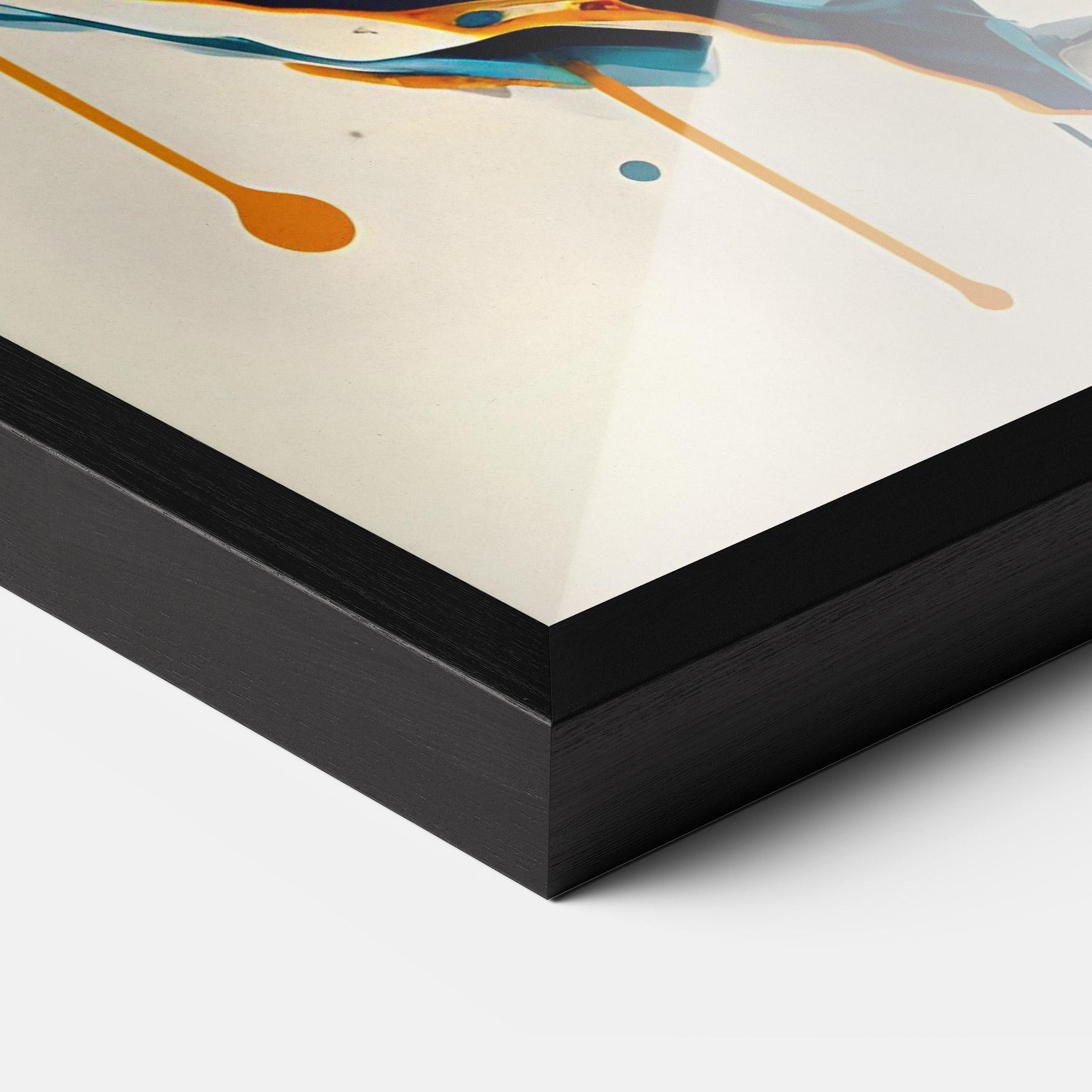 Poster Înrămat Cat Glasses Art mockup 3