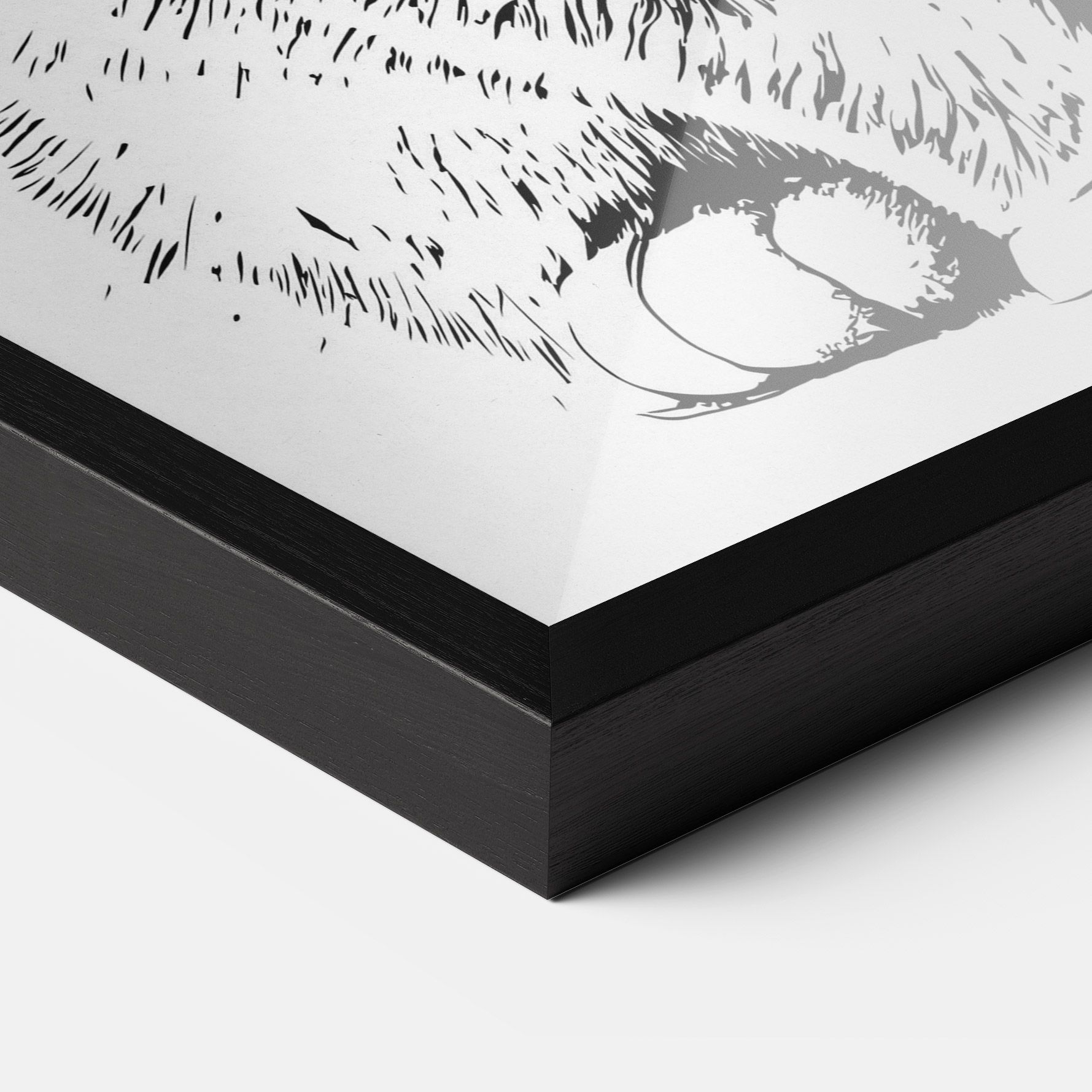 Hand Drawn Cat mockup 3