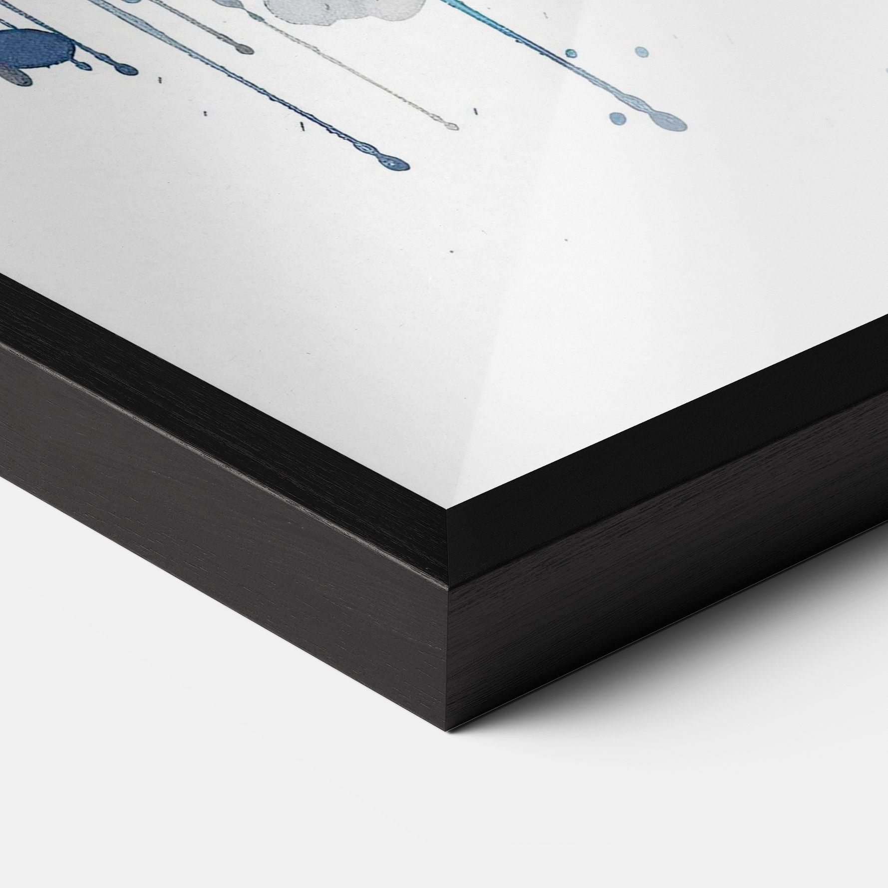 Orange Blue Eyes Cat mockup 3