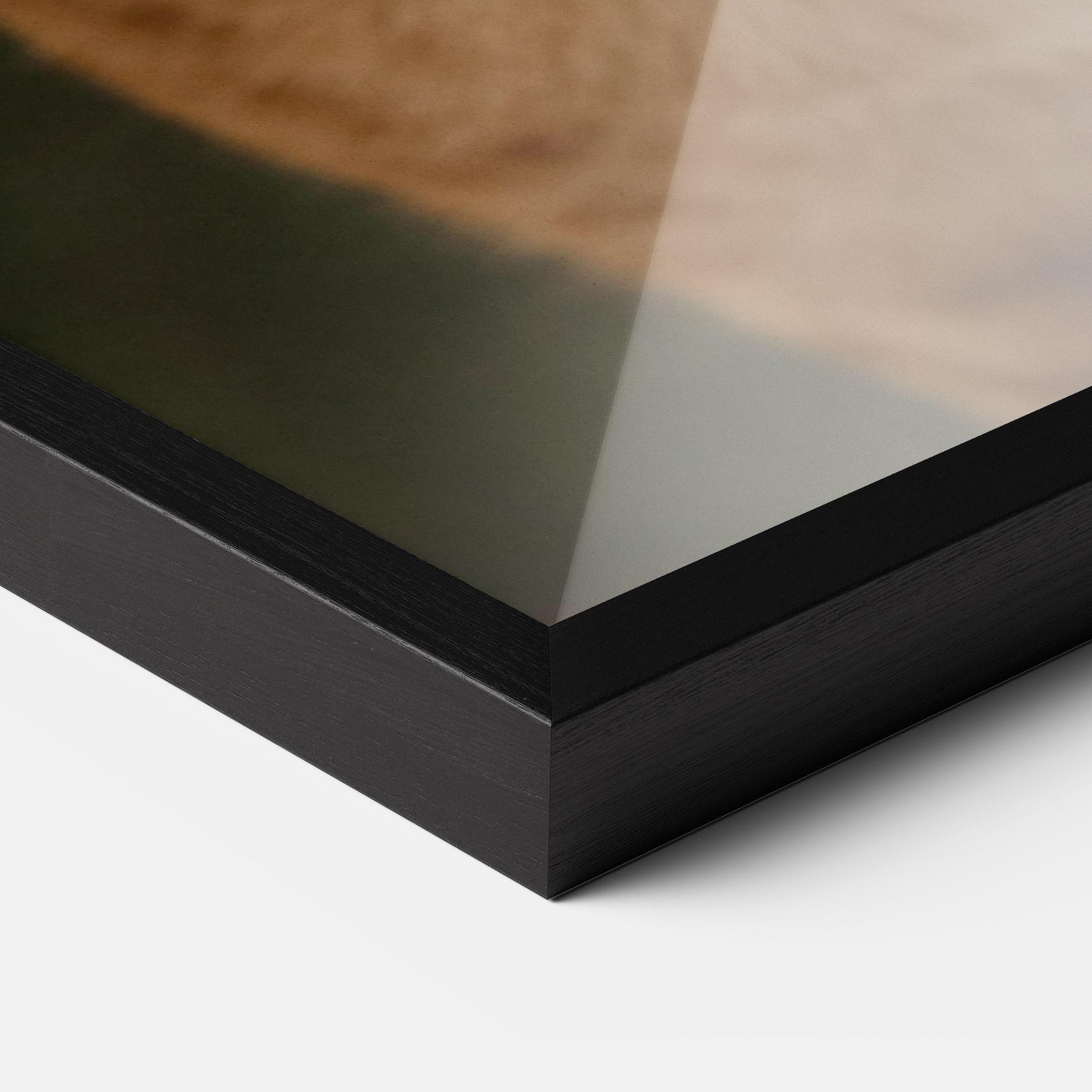 Poster Înrămat Orange Cat Smiling mockup 3