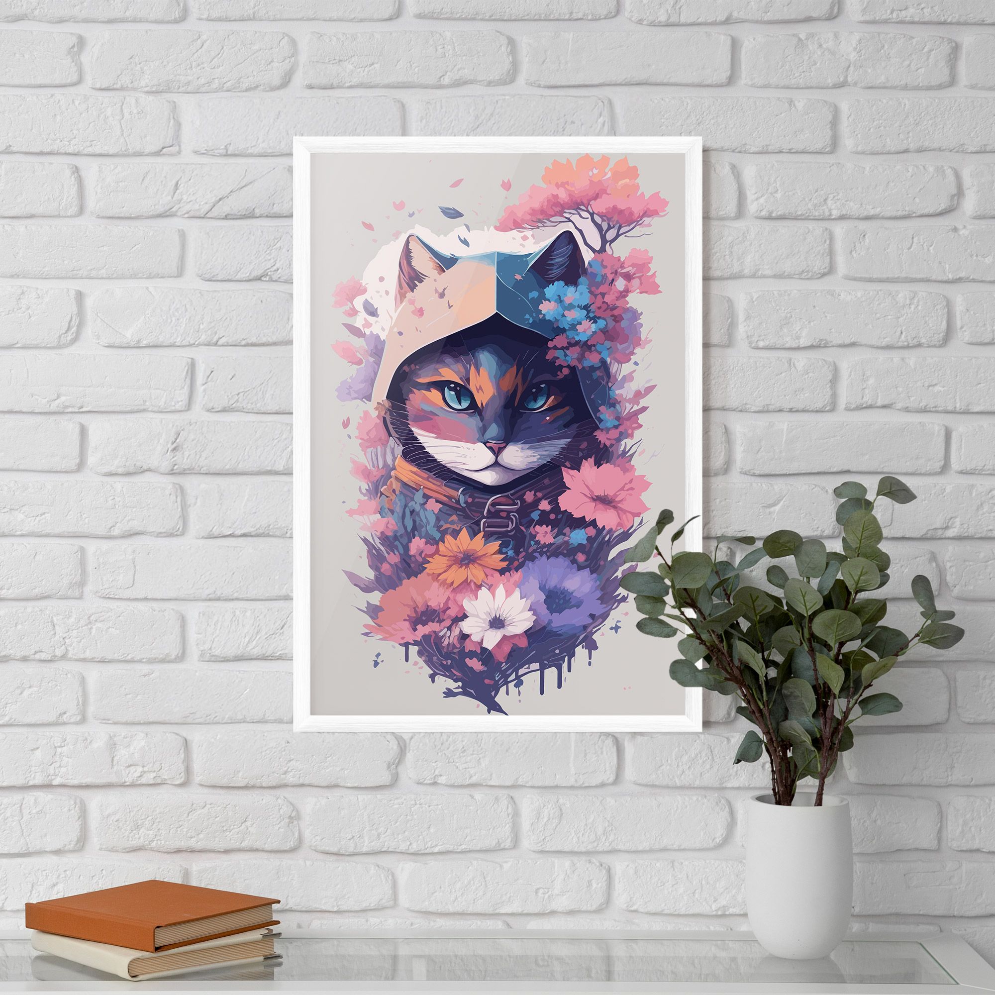 Purple Cat mockup 5